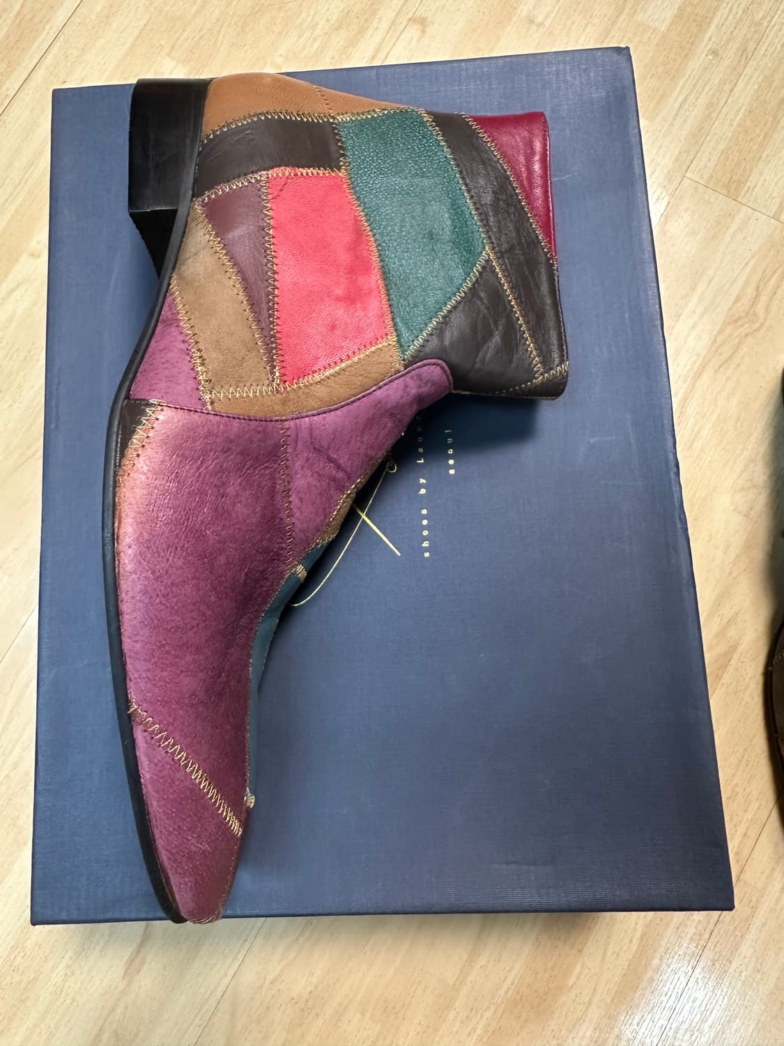 슈즈바이런칭엠 패치워크 부츠 275 상품이미지4