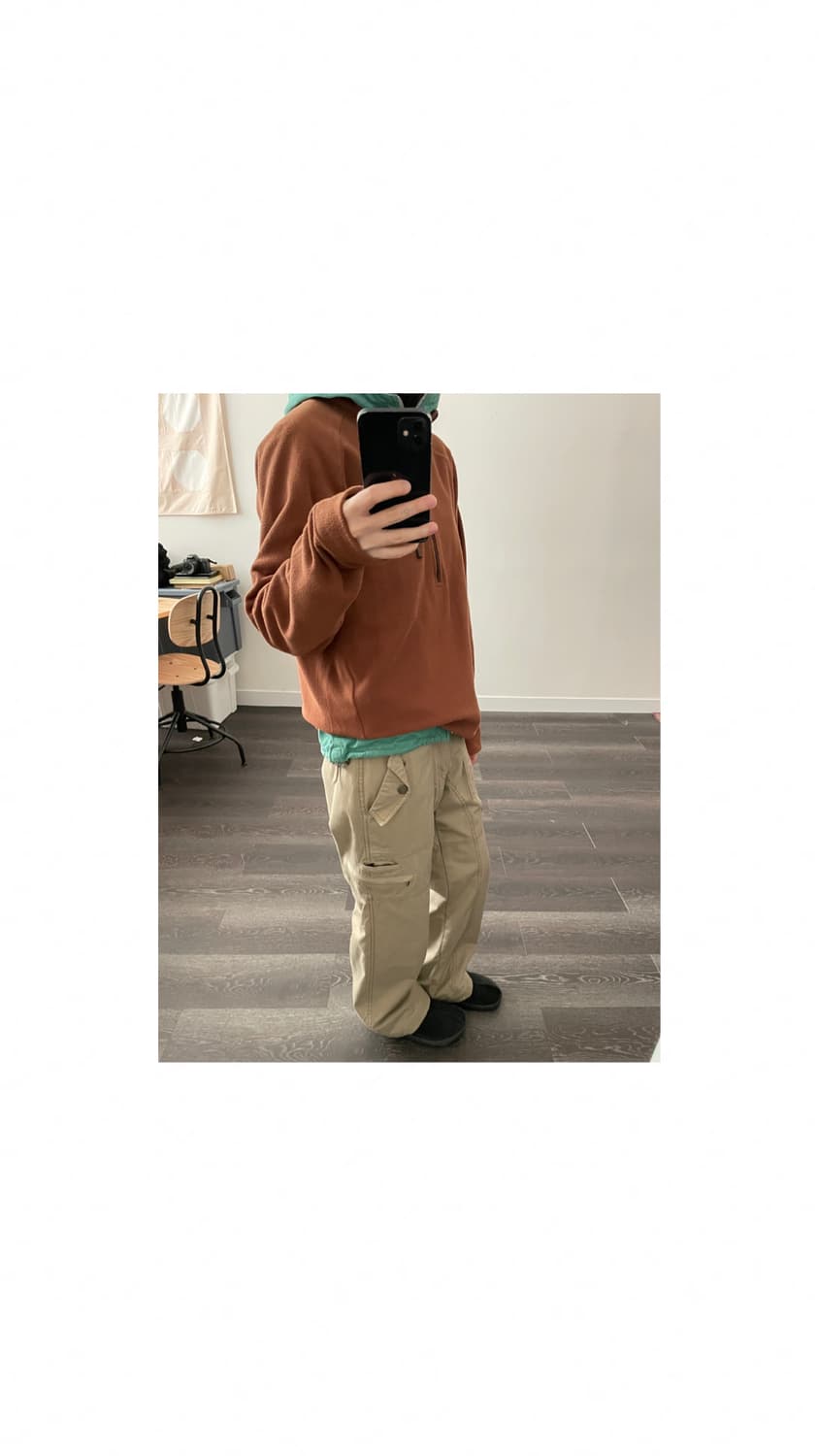 Montbell fleece half zip up 상품이미지1