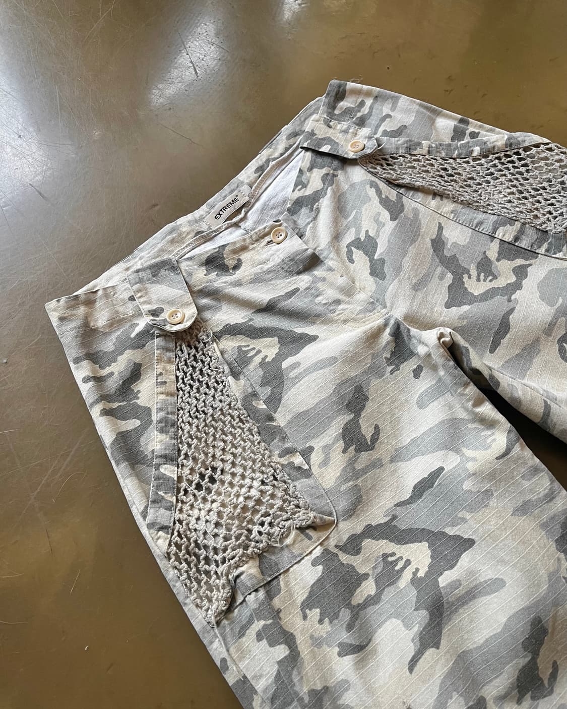 JPN Utility Mesh Pocket Camo Cargo Pants 상품이미지4