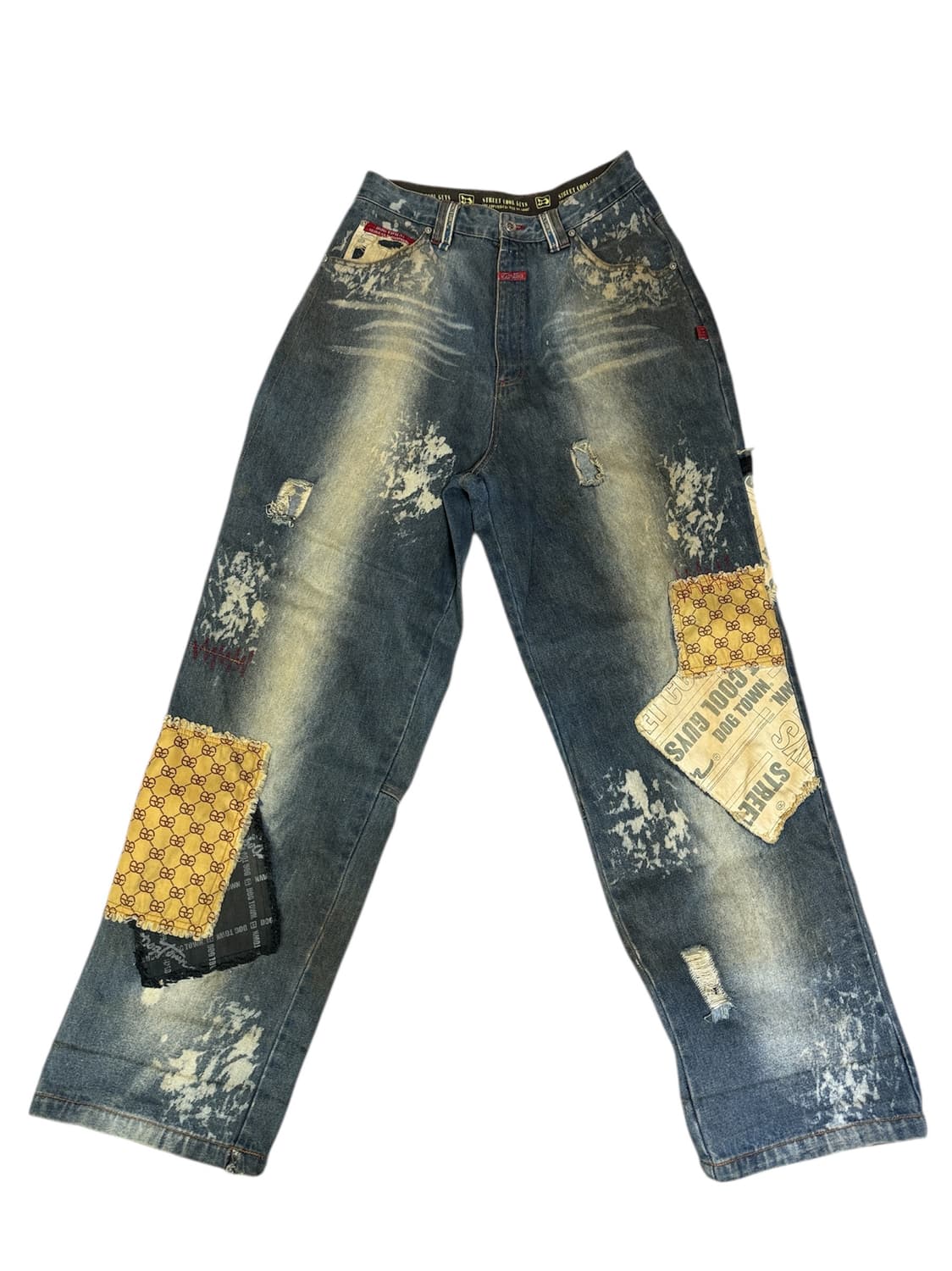 빈티지 도그타운 DOGTOWN 패치워크 카펜터 데님 팬츠 M 상품이미지1