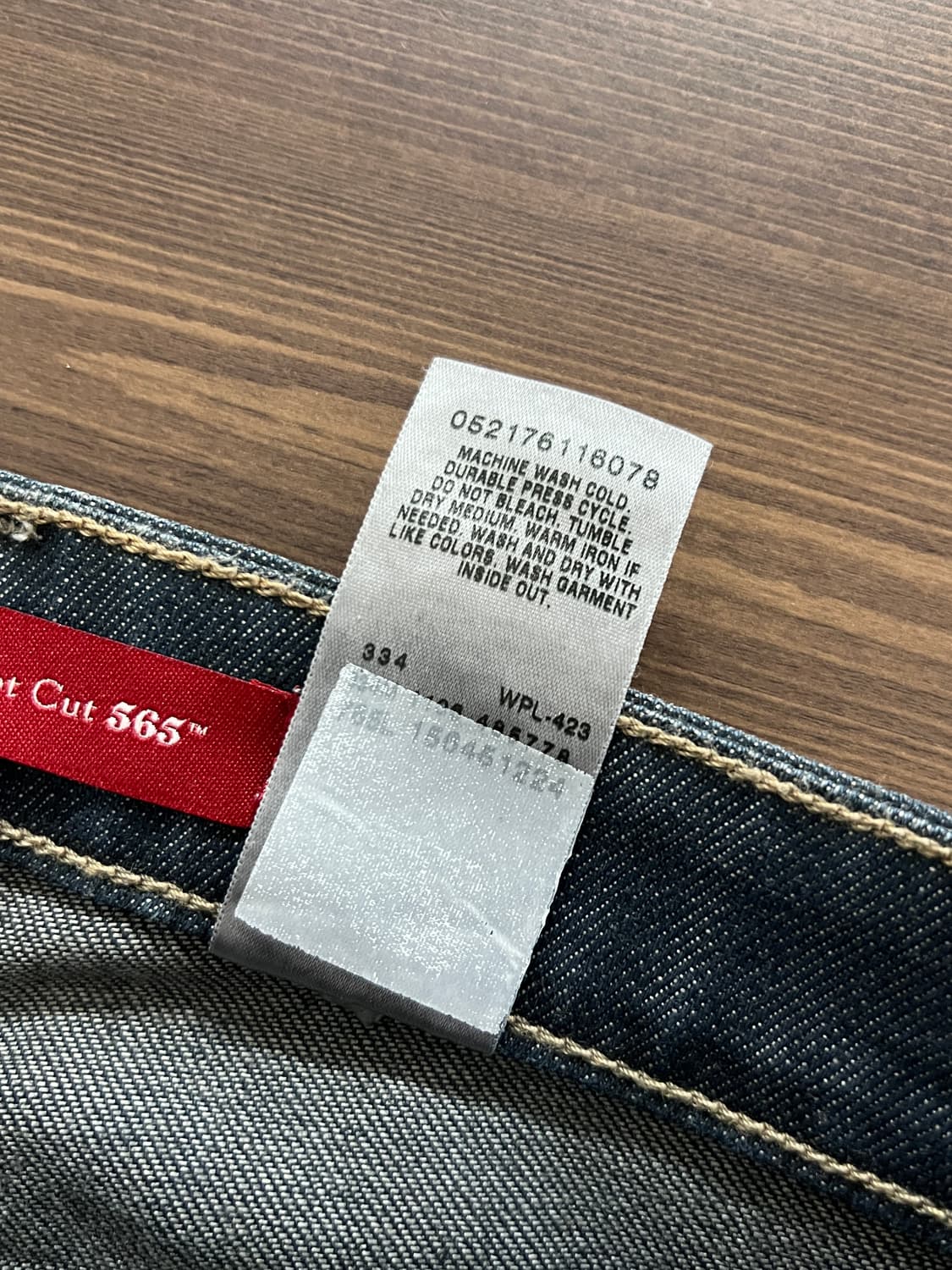 Levis 리바이스 565 빈티지 부츠컷 데님 팬츠 상품이미지8