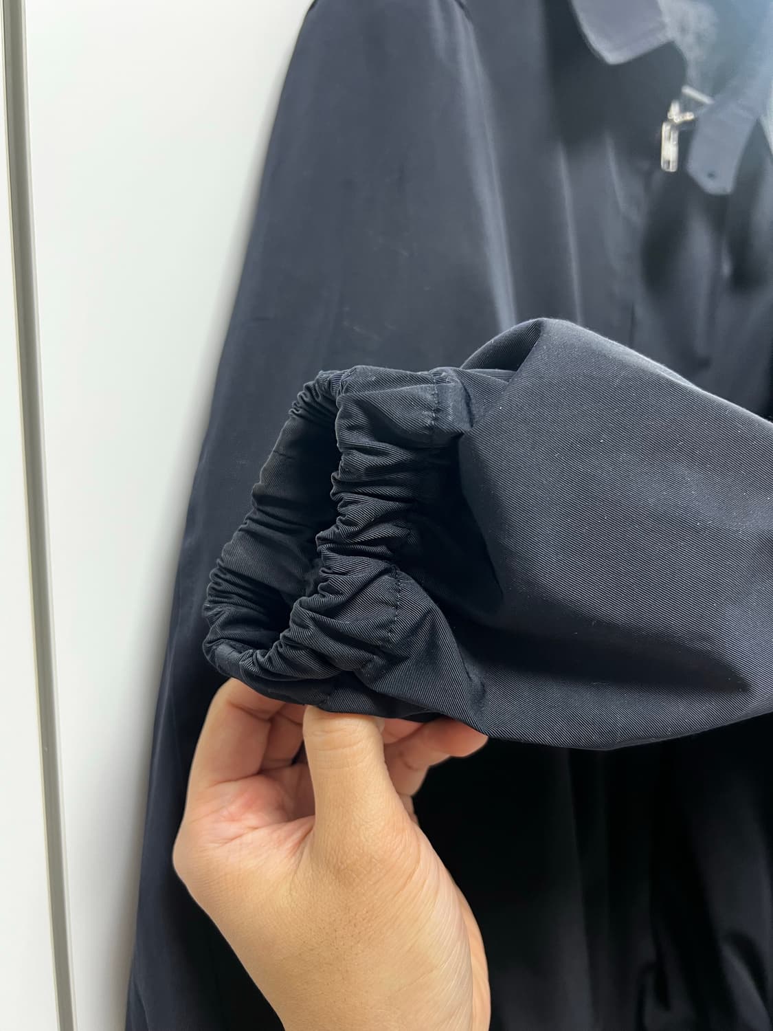 nocle 노클 | 싱글 블루종 자켓 / 다크네이비, 3 size 상품이미지5