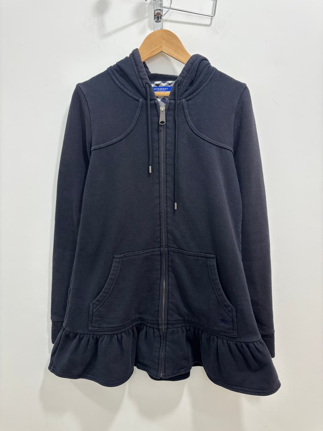 버버리 프릴 레이어드 원피스 후드집업 상품이미지4