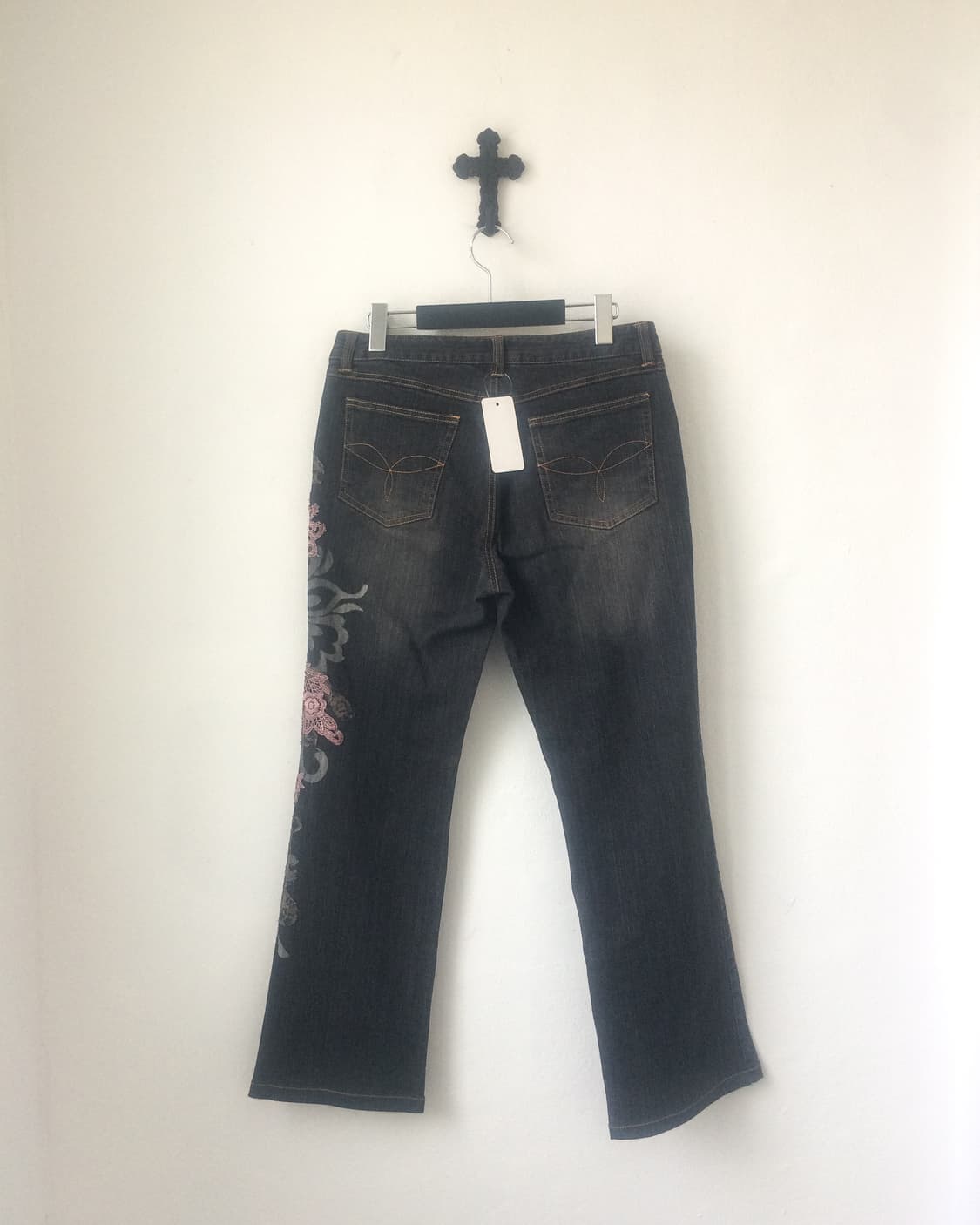 Oriental mood patch point denim pants 상품이미지2