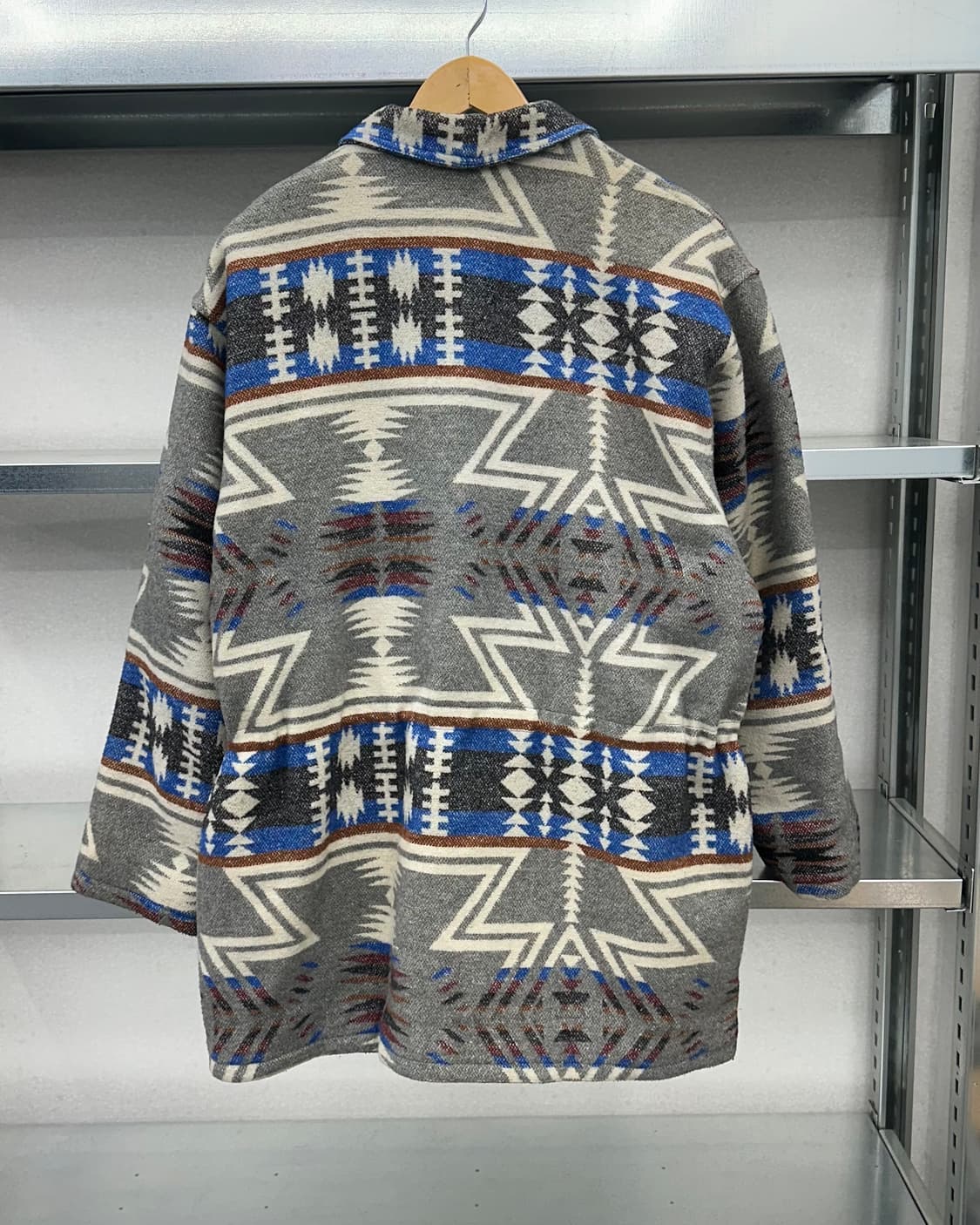 (L오버)80~90'S FRANCE 패턴 코트-M1339 상품이미지8