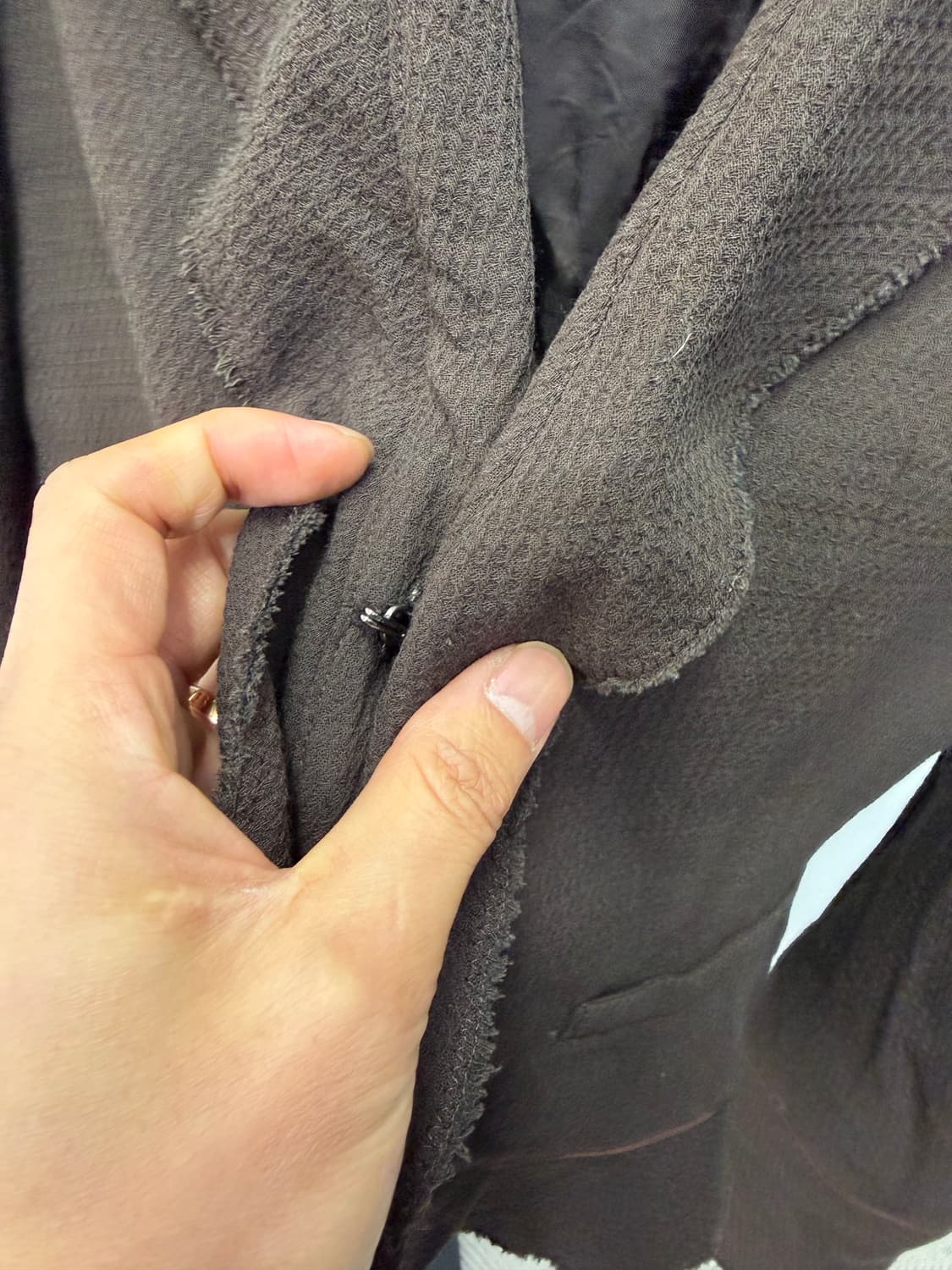 정품) LANVIN 랑방 브라운 자켓 40사이즈  상품이미지4