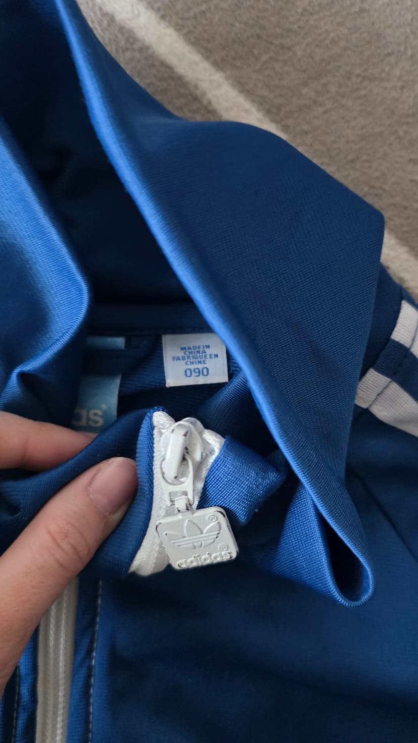 S 아디다스 파이어버드 블루 져지 트랙탑  상품이미지4