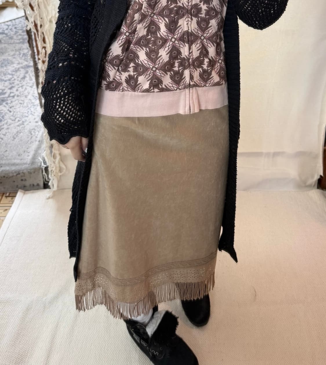 vivayou tassel skirt 상품이미지1