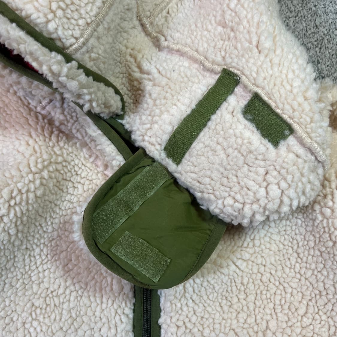 아웃스탠딩 후드 플리스 자켓 상품이미지2