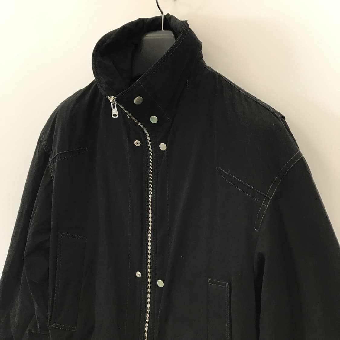 인사일런스 스냅버튼 패디드 블루종 [S] 상품이미지3