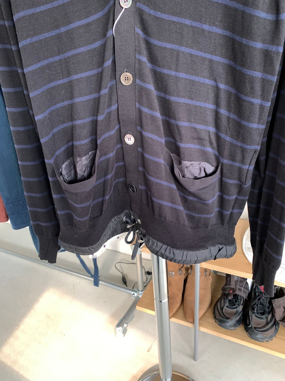 Sacai 사카이 스트라이프 가디건 상품이미지4