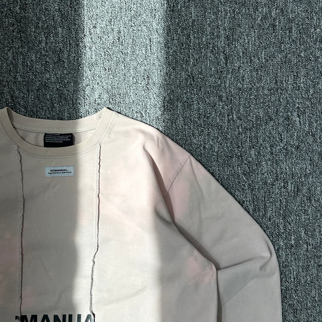 노매뉴얼 타이다이 커스텀 롱슬리브 상품이미지2