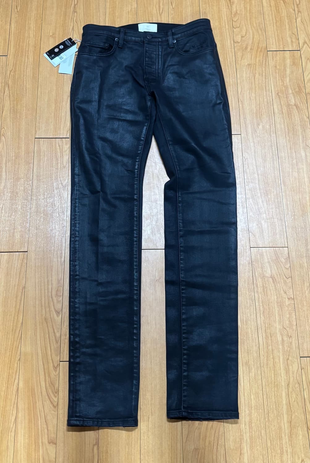 [새상품] (2) 언더마이카 MU.157 왁스 코티드 슬림 스트레이트진 상품이미지3