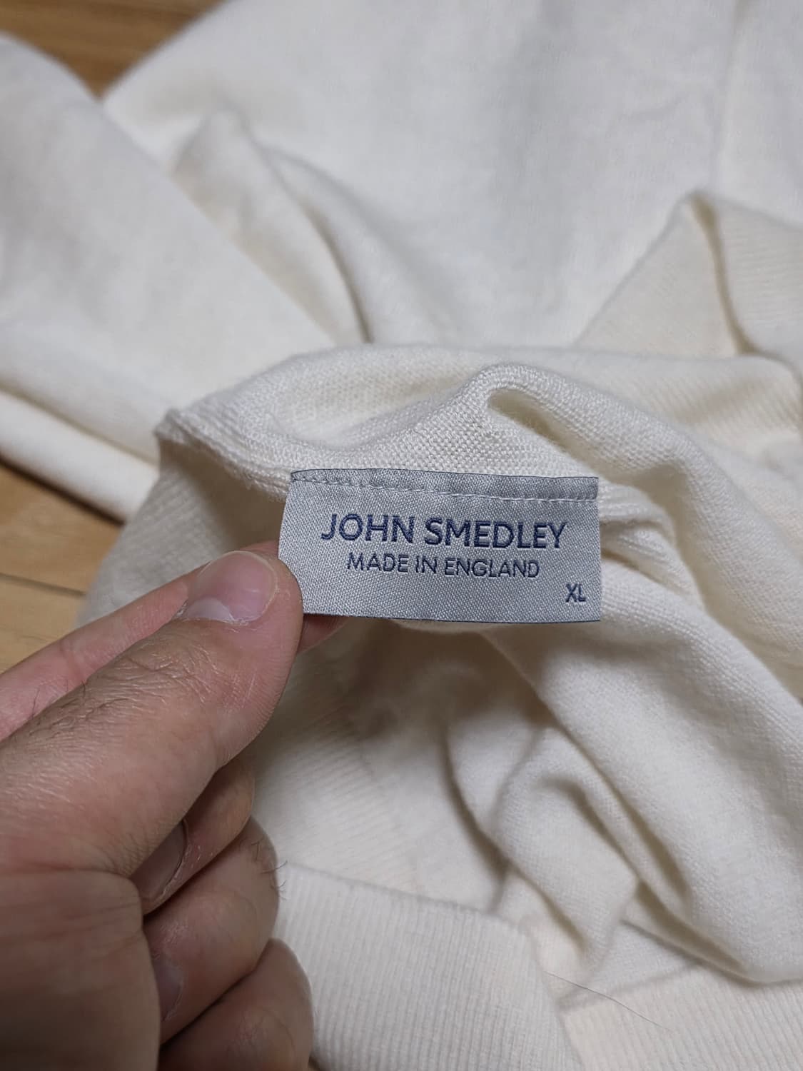 XL 택포15만)24FW존스메들리 코넬 터틀넥 스노우화이트 상품이미지5