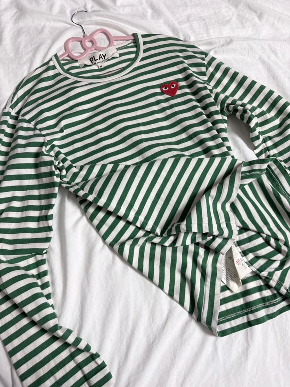 꼼데가르송 그린 단가라 상품이미지3