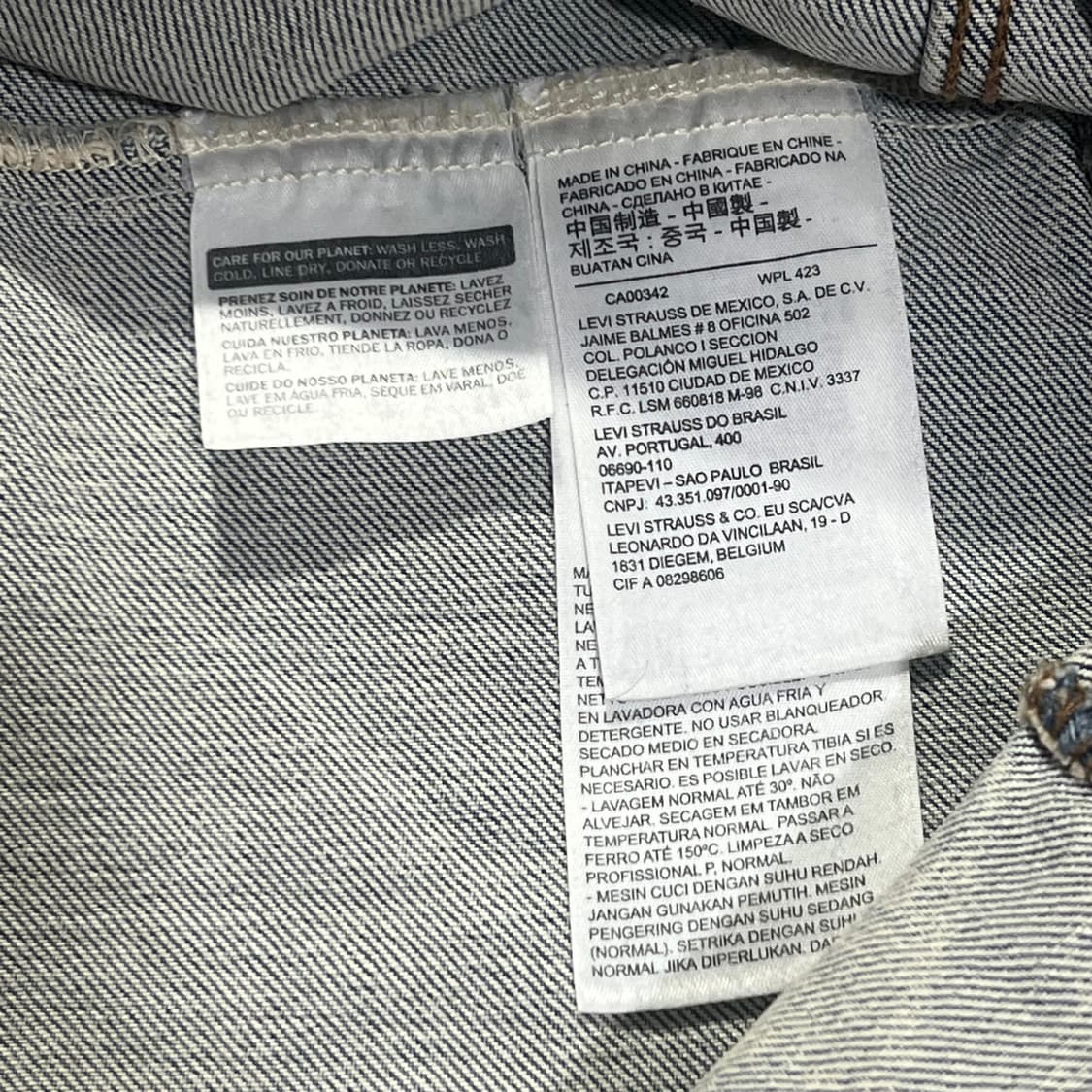 Levis Engineered Denim Trucker 상품이미지6