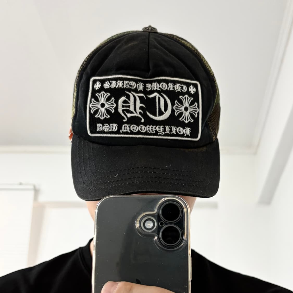 크롬하츠 카모 메쉬 캡 상품이미지2