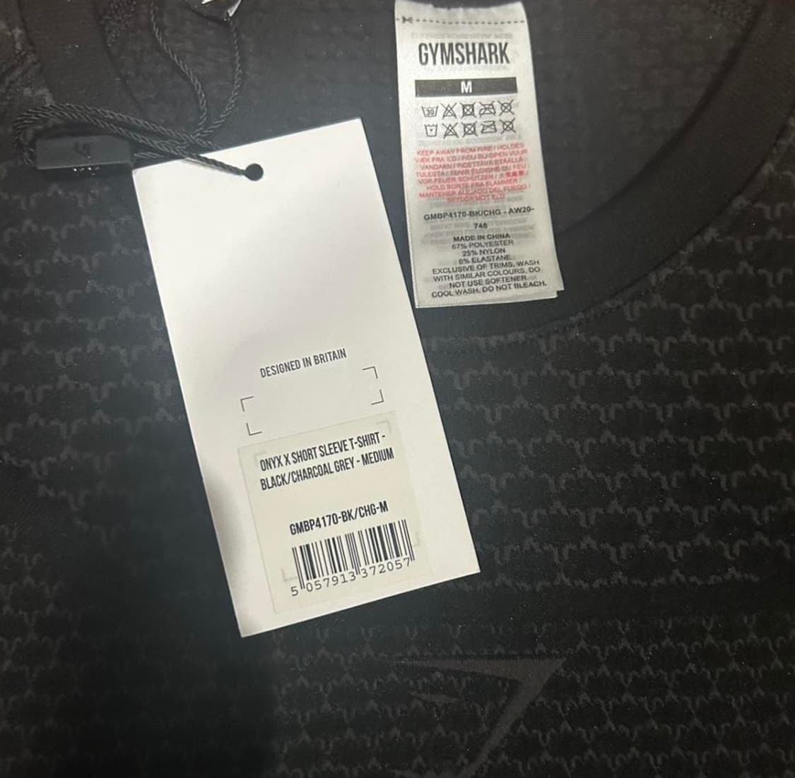 짐샤크 오닉스<V4>반팔 M (새상품) 상품이미지3