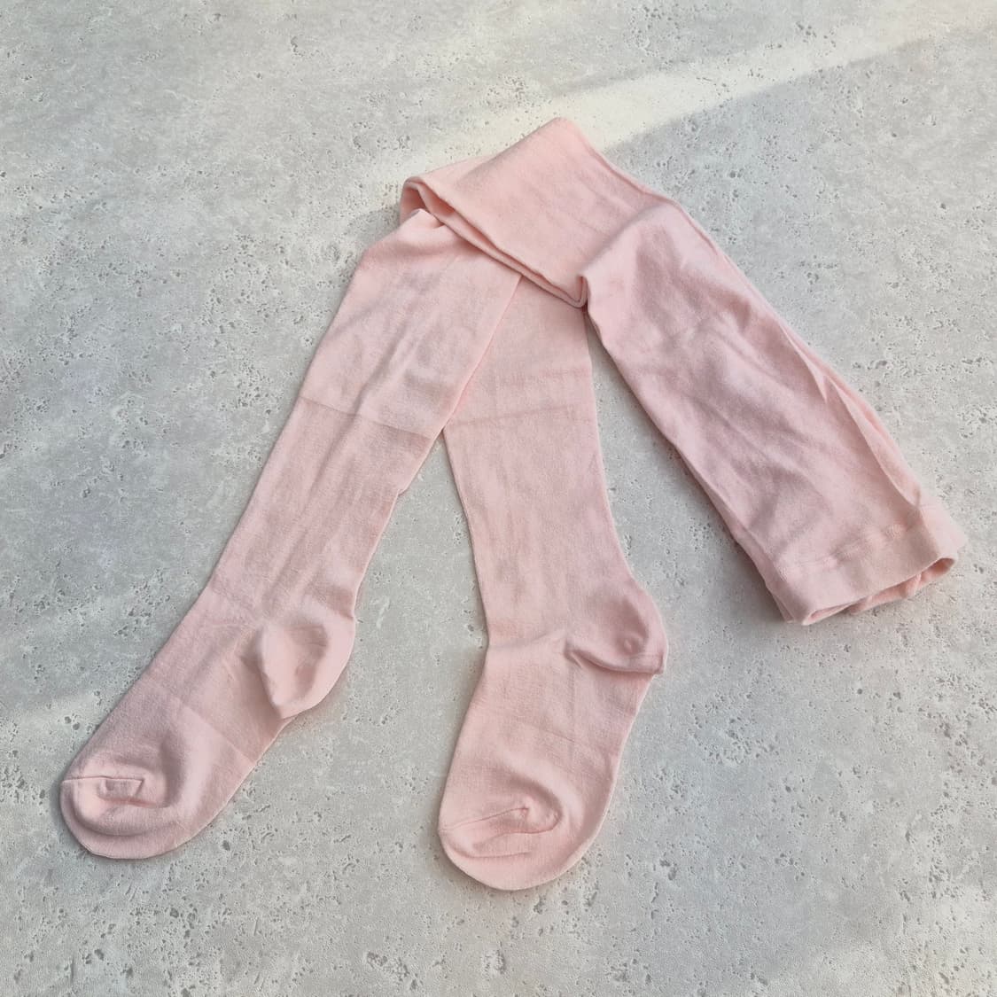 따뜻한 파스텔 핑크 면 타이즈 팬티스타킹 상품이미지1