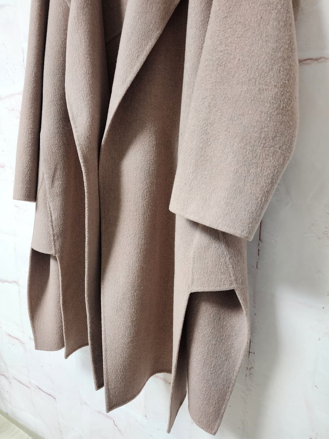 시스템 핸드메이드 울코트 배두나 상품이미지3