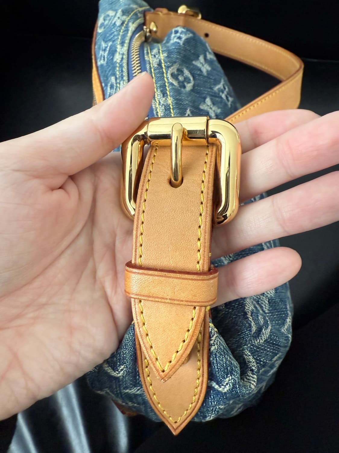 루이비통 데님 배기백 pm (감정서포함) 상품이미지5