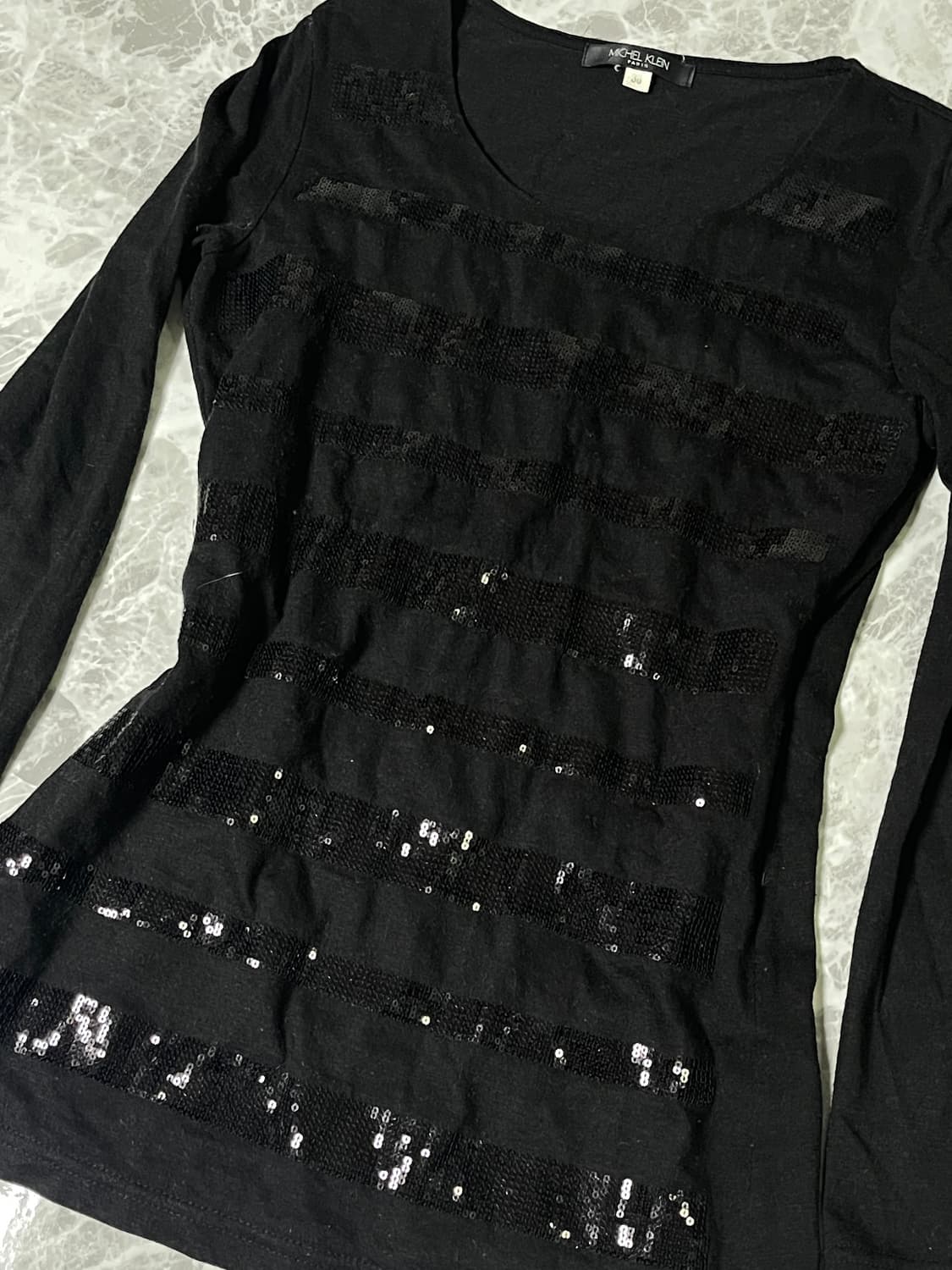 u neck sleeve t 상품이미지3