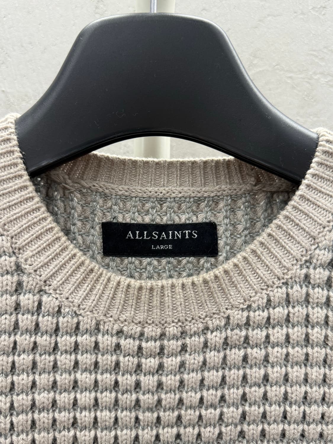 All Saints 미국빈티지 올세인츠 와플 니트 L 상품이미지4