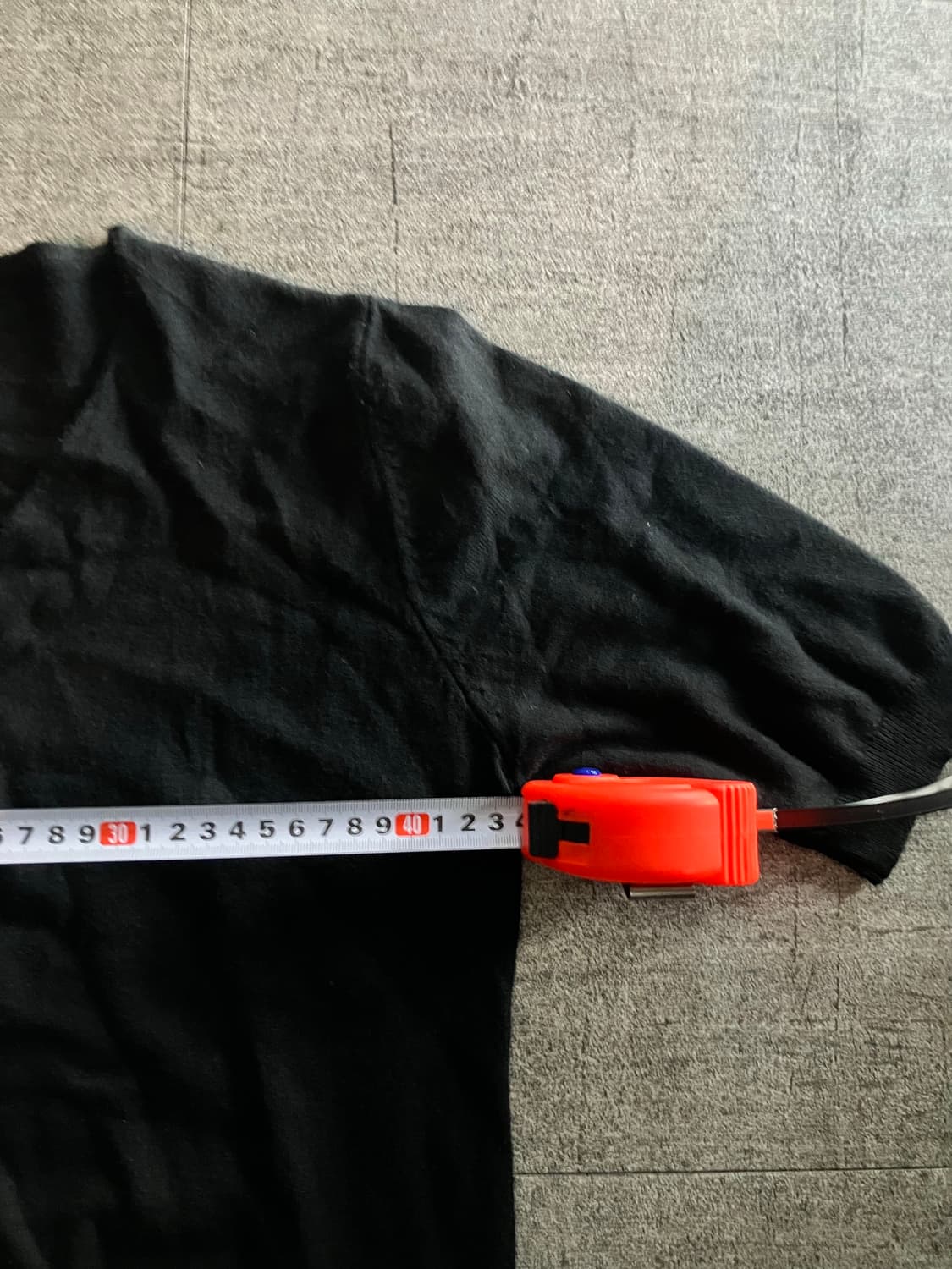 일본빈티지 핀터깔y2k 하구미모리걸 브이넥 반팔니트스웨터 상품이미지2