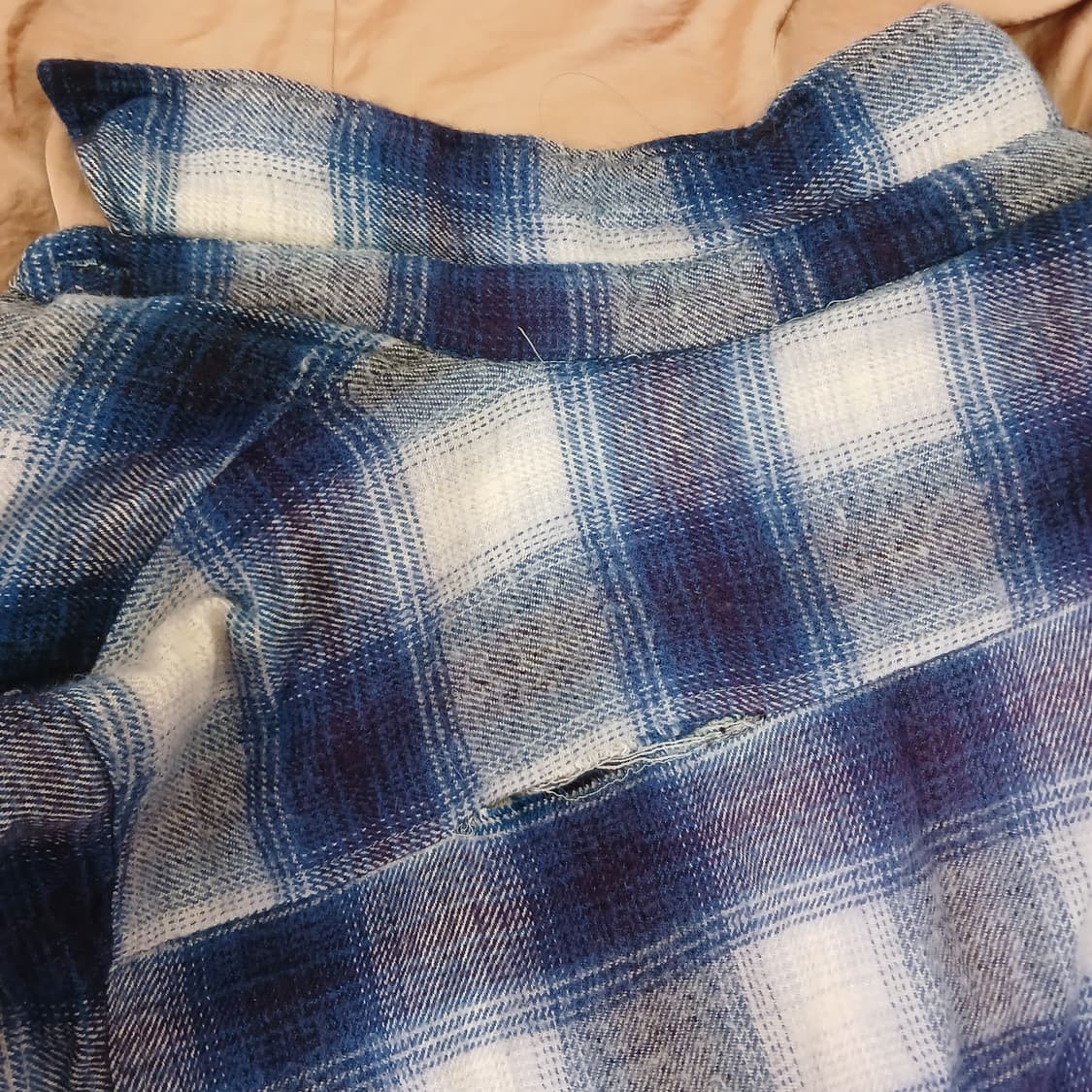 양털누빔 체크셔츠  상품이미지9