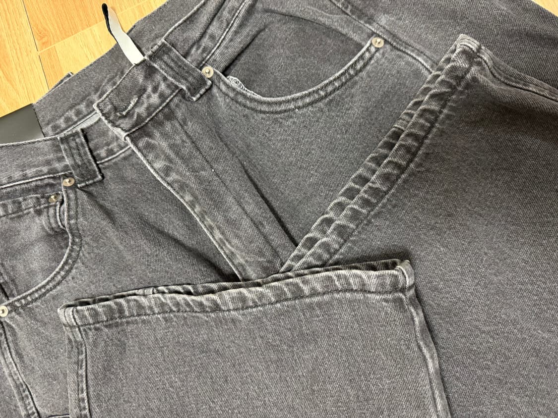 [50] 노이어 유틸리티 카고 와이드 데님 팬츠 상품이미지3