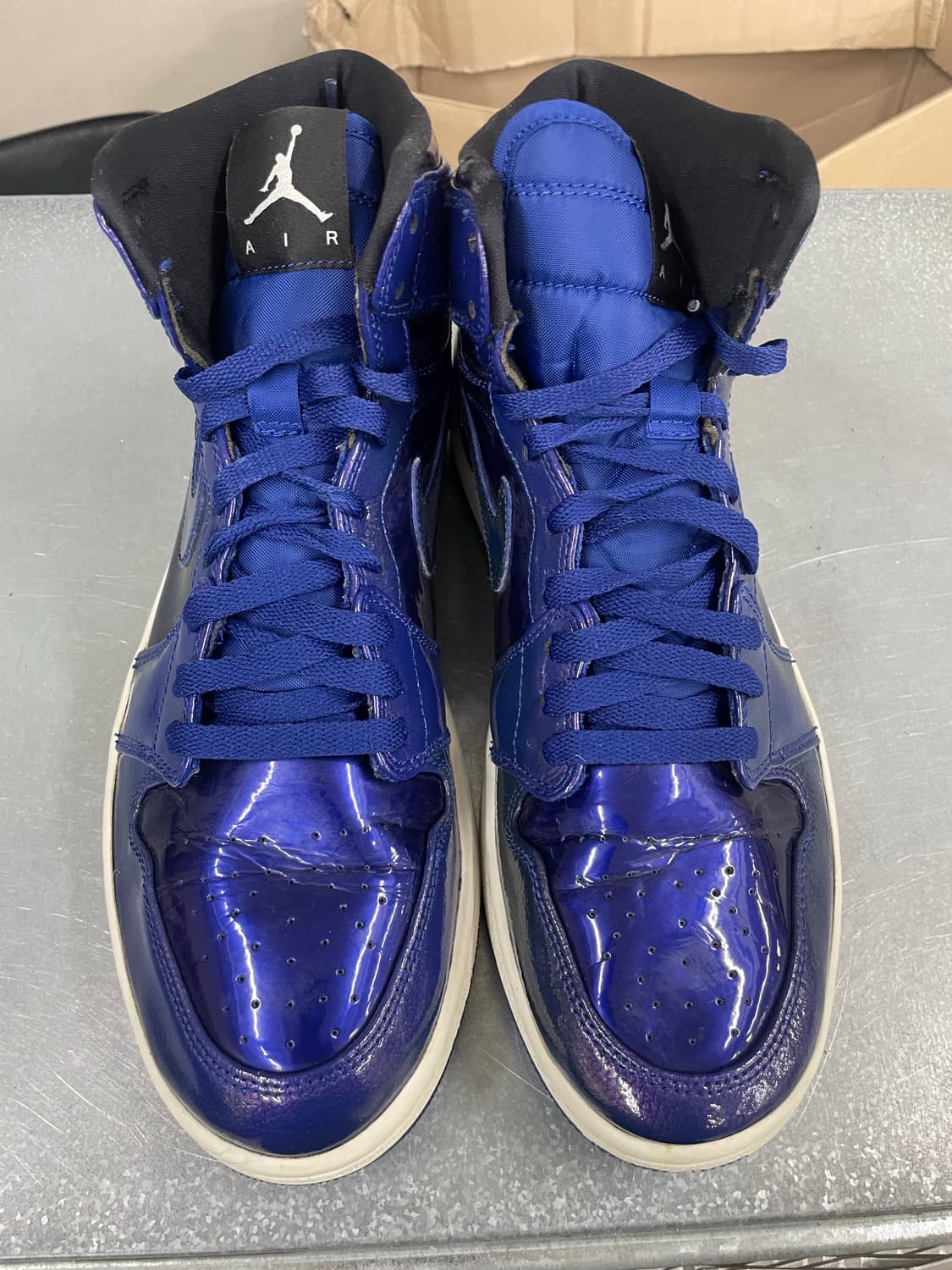 나이키 에어 조던 1 레트로 하이 딥 로얄 290 상품이미지5