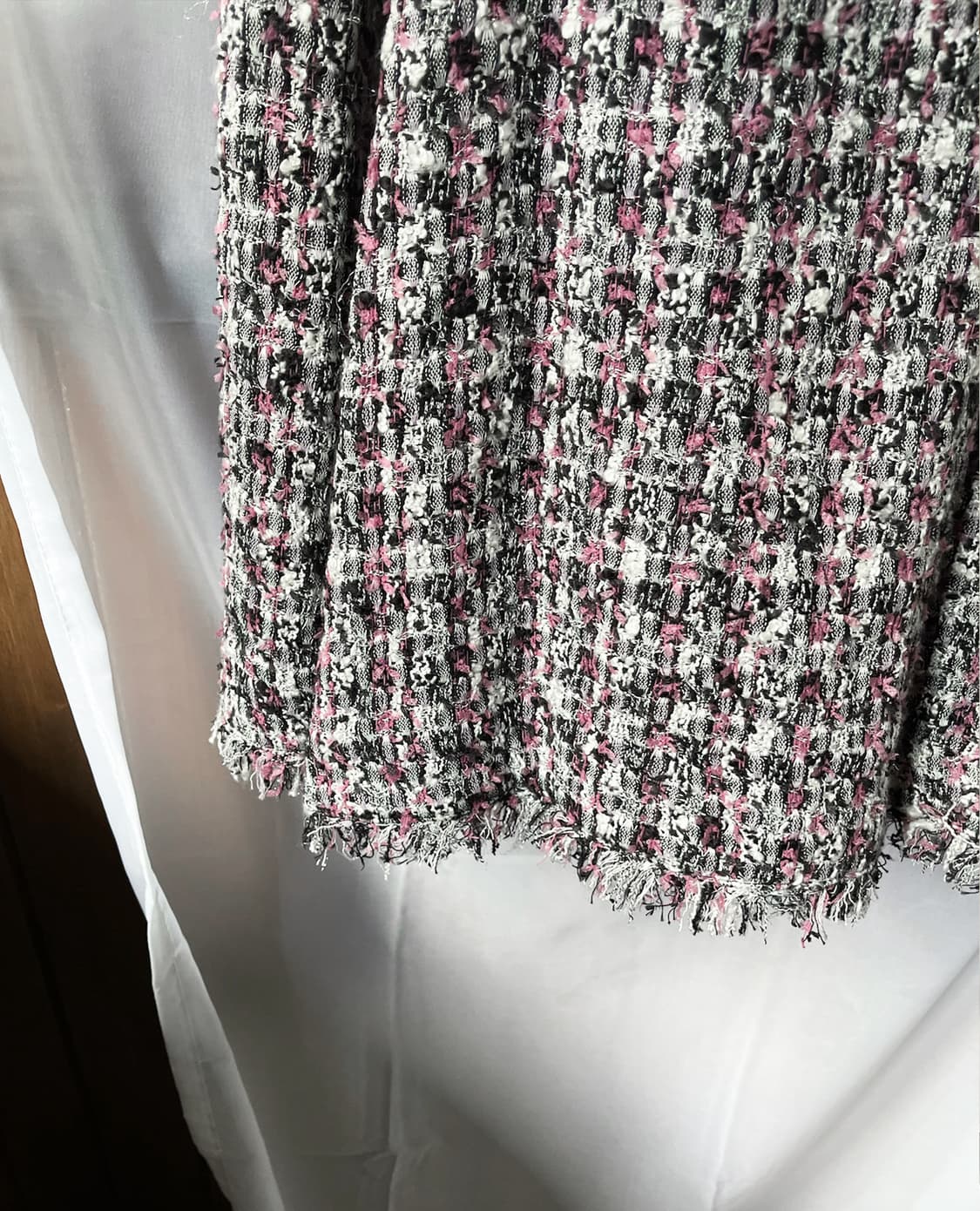 31 SONS DE MODE tweed fringe flare skirt 상품이미지7