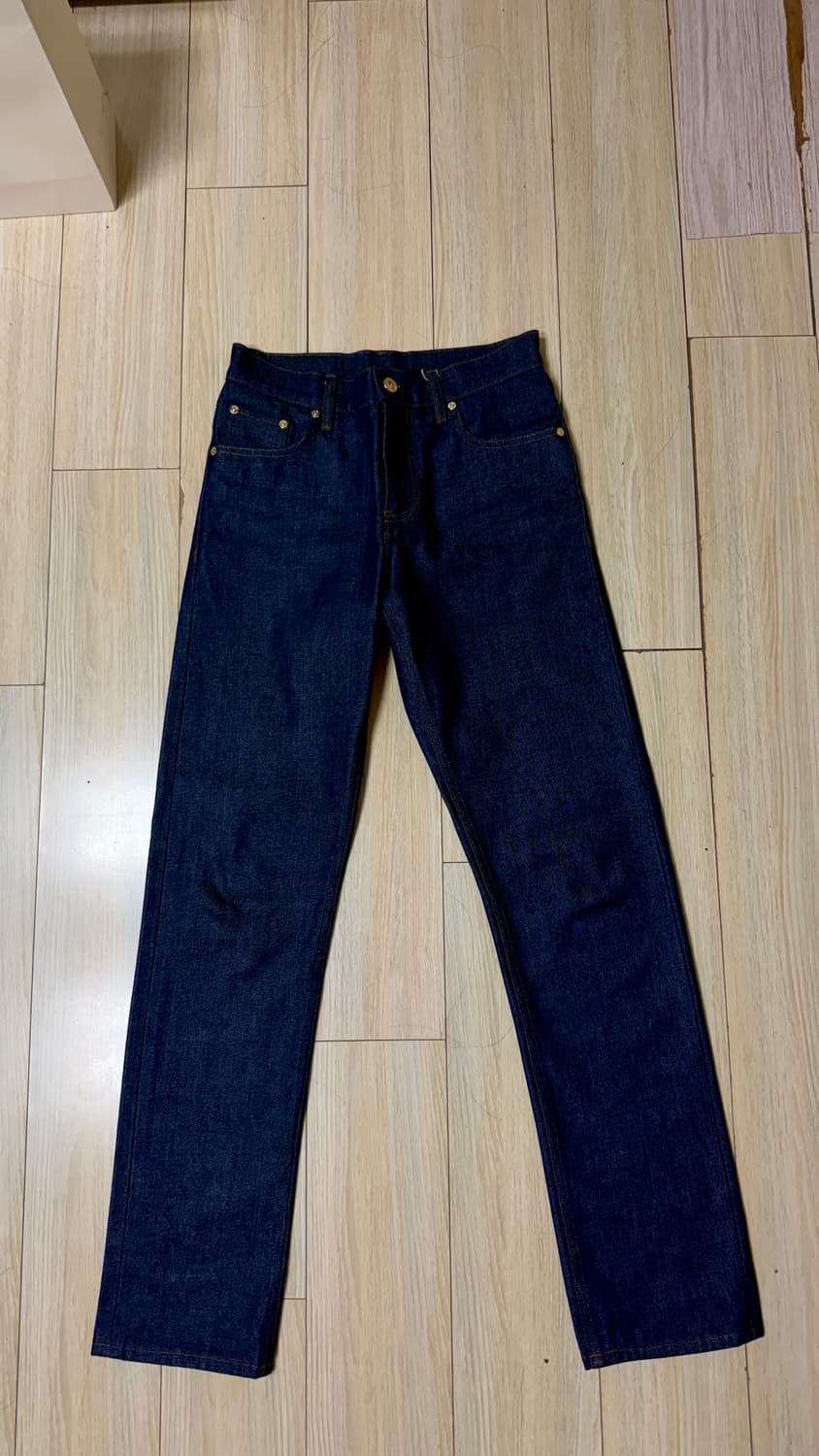 버버리 남성 스트레이트 리지드 셀비지 데님 W28 L32 새상품급 상품이미지2