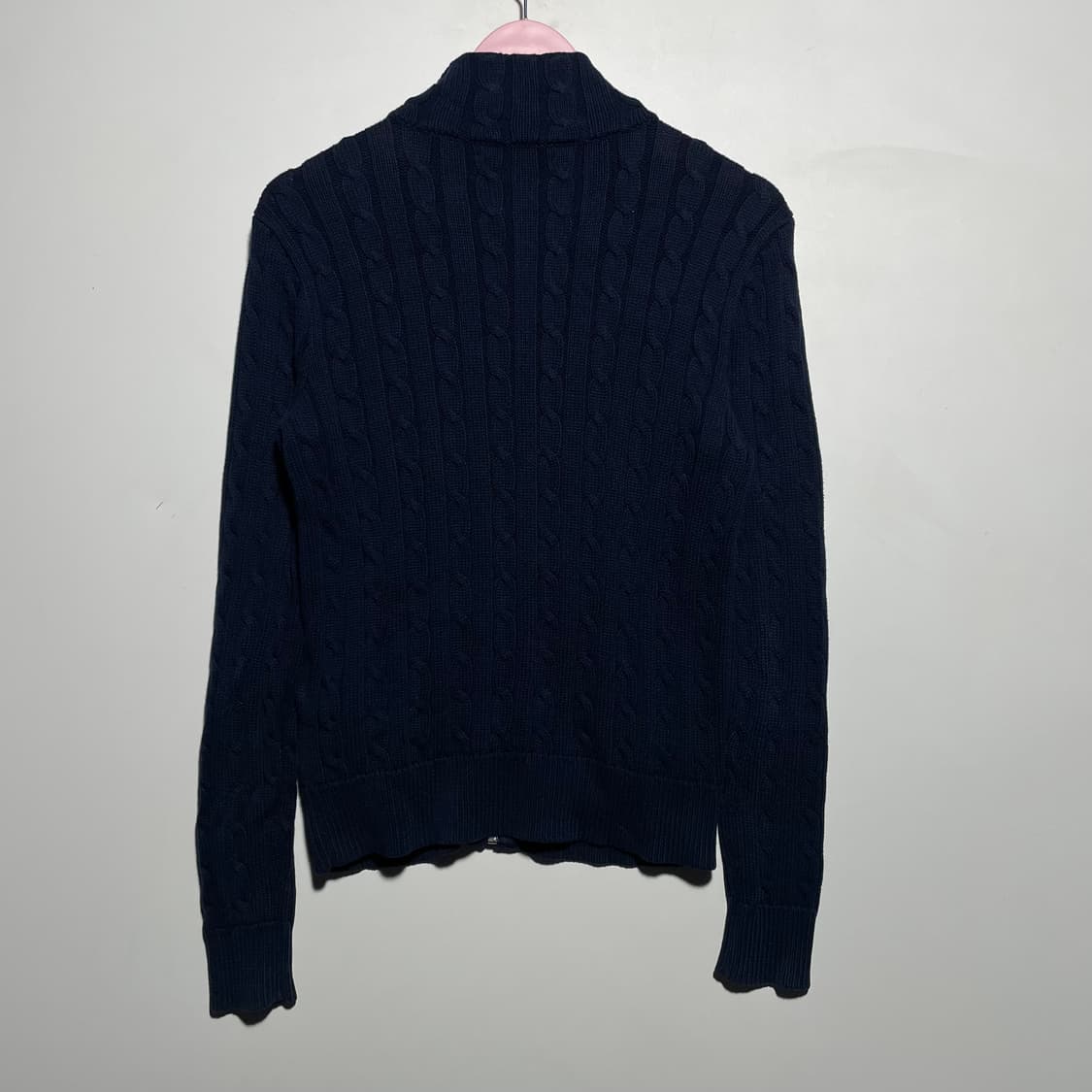 폴로 랄프로렌 꽈배기 니트 집업 상품이미지2