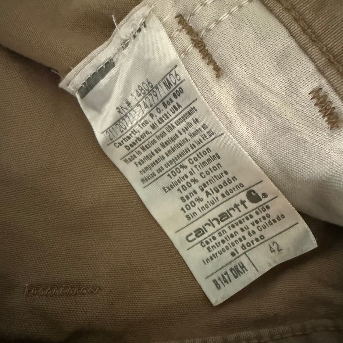 [Carhartt] 칼하트 카펜터 워크팬츠 반바지 c-1 상품이미지5