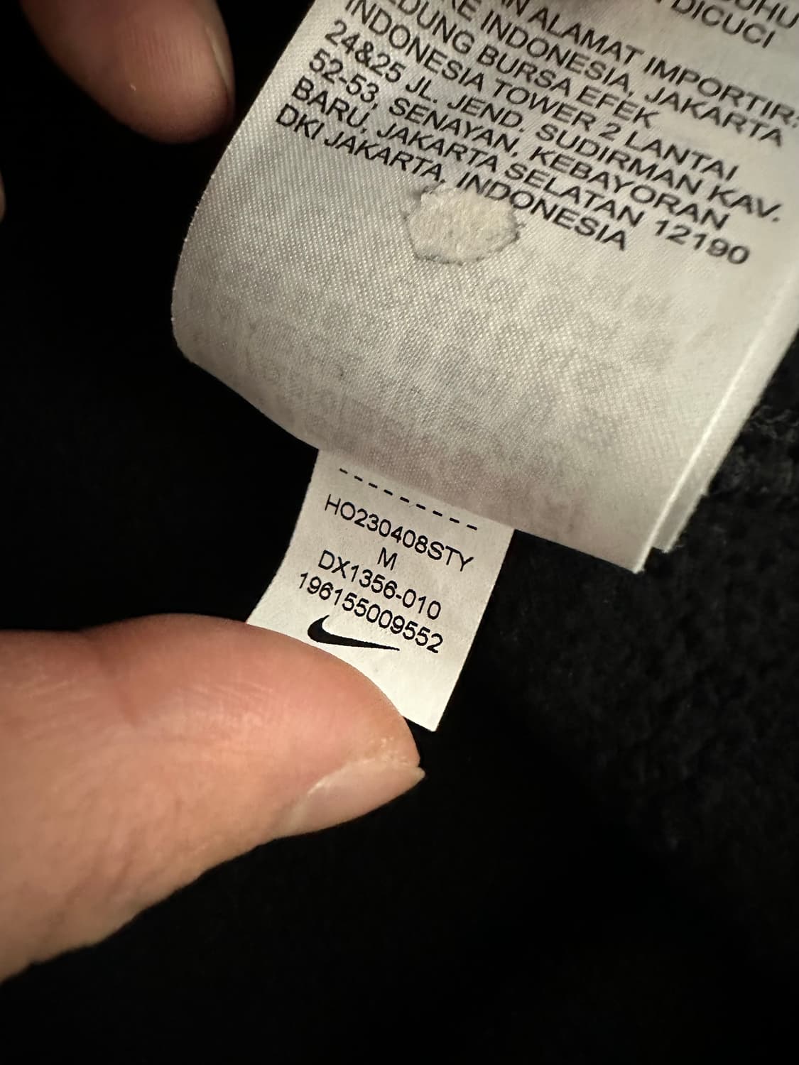 나이키 NRG 솔로스우시 블랙 후드티 상품이미지6