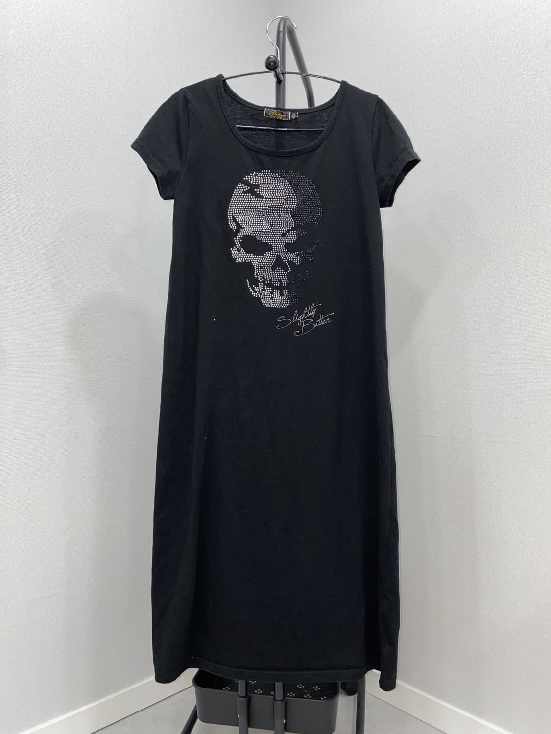 Skull line stone Long Dress 상품이미지4