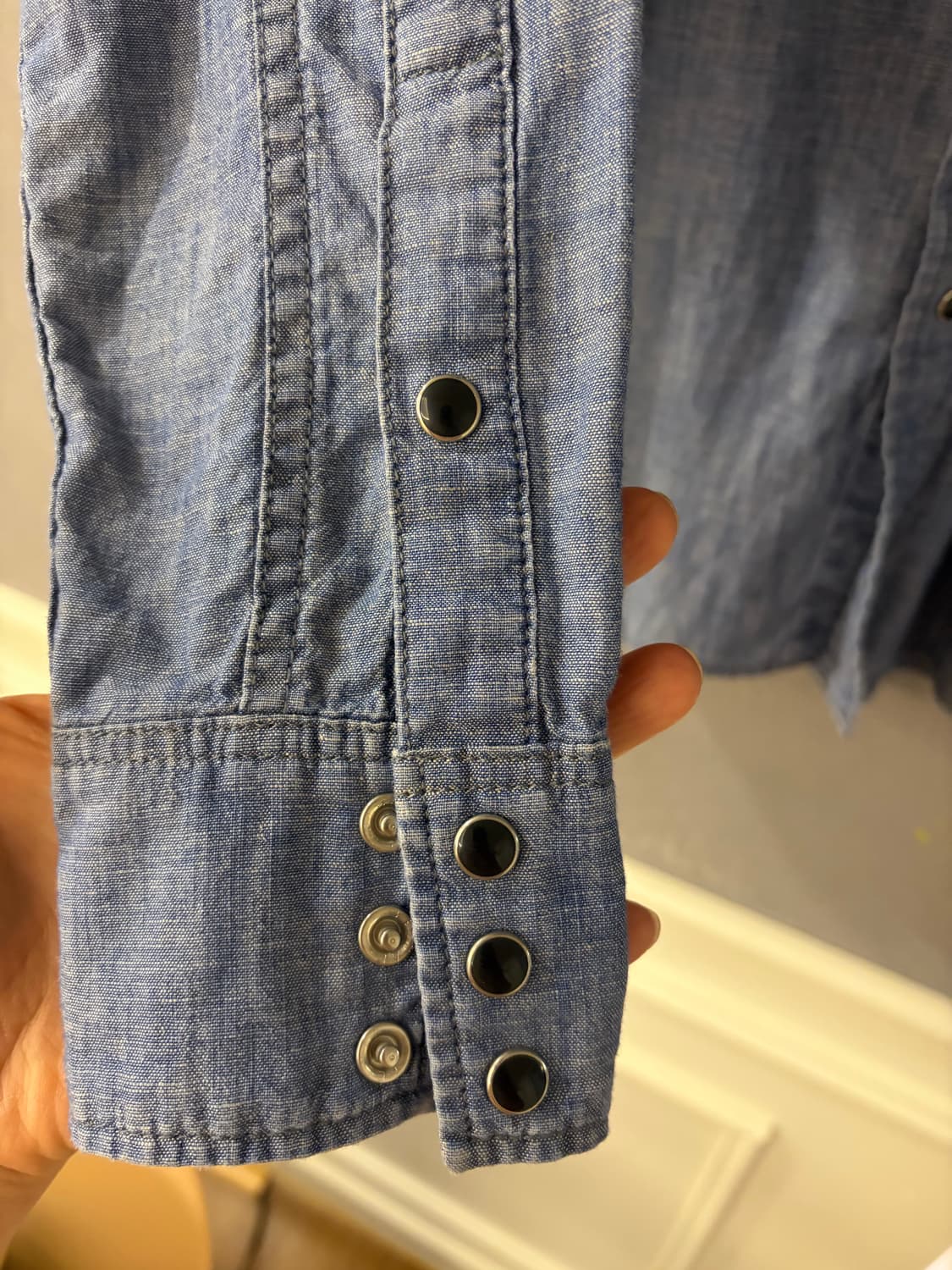 생로랑 웨스턴 셔츠 상품이미지5