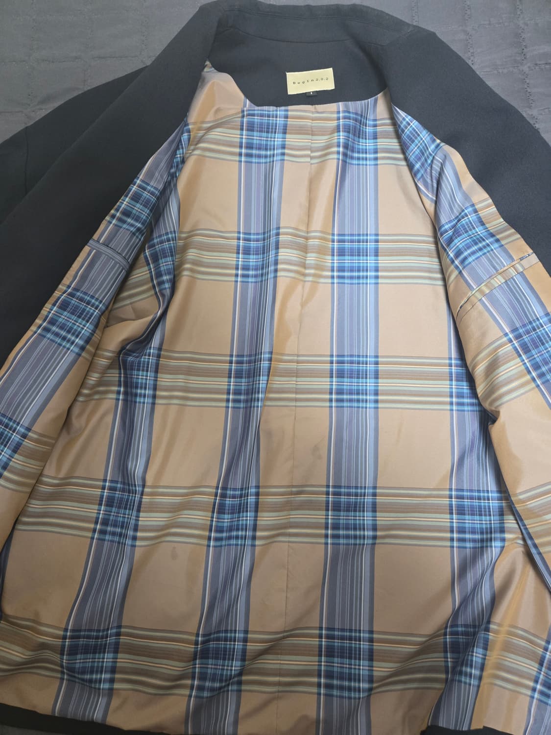 비긴202 OVERSIZE String 자켓 (100~110) 상품이미지6