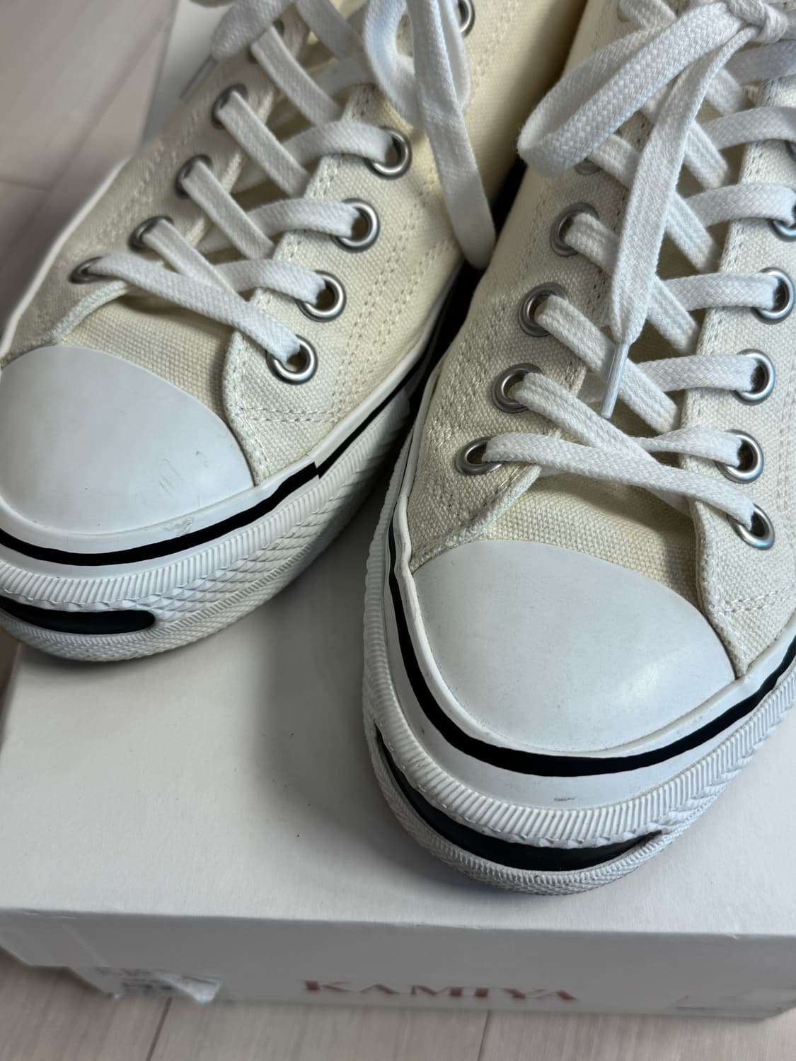 카미야 벌커나이즈 조이 컨버스 스니커즈 - 42 상품이미지4