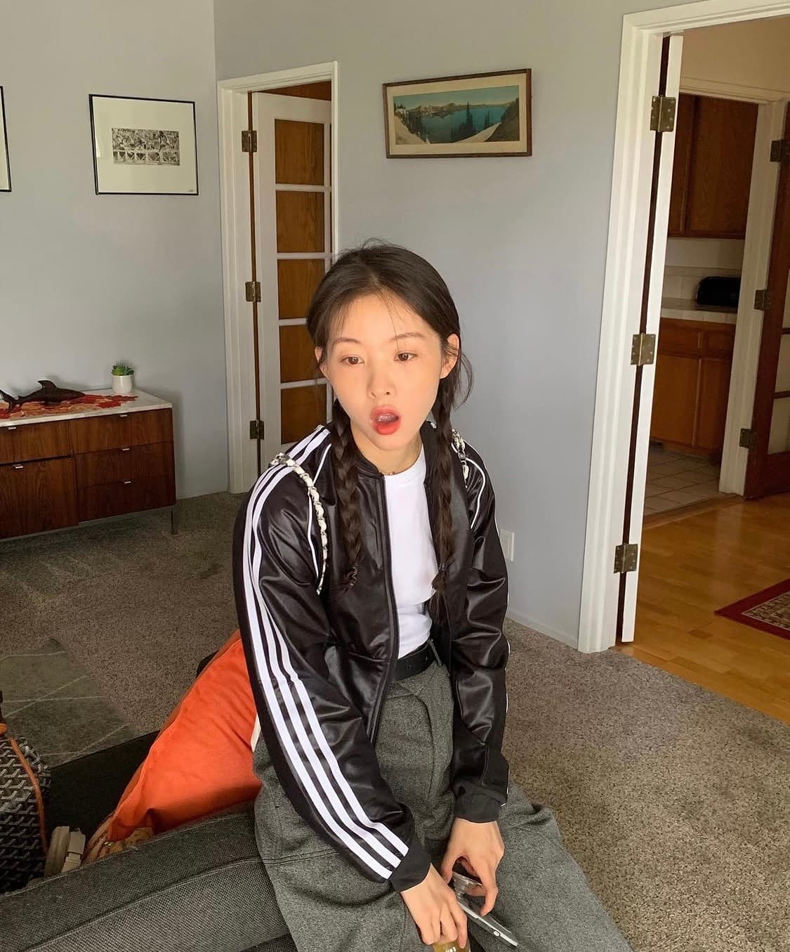 아이다스 오리지널 레더자켓 상품이미지6