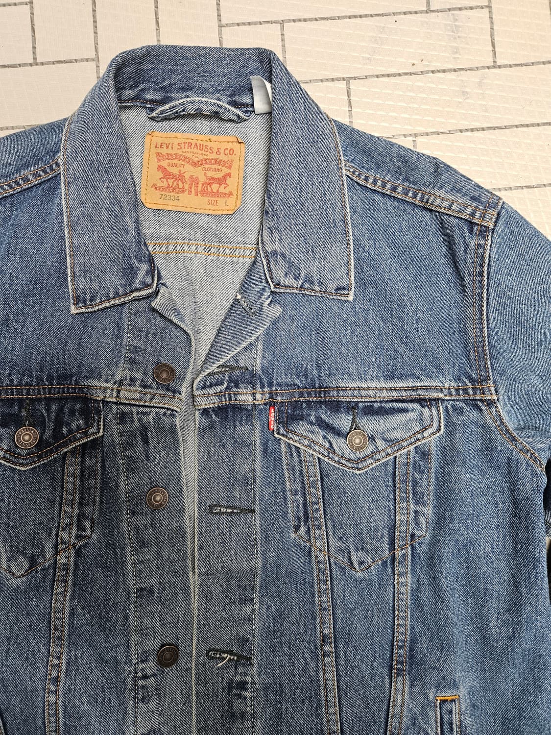 [100]리바이스 데님자켓 트레커 상품이미지2