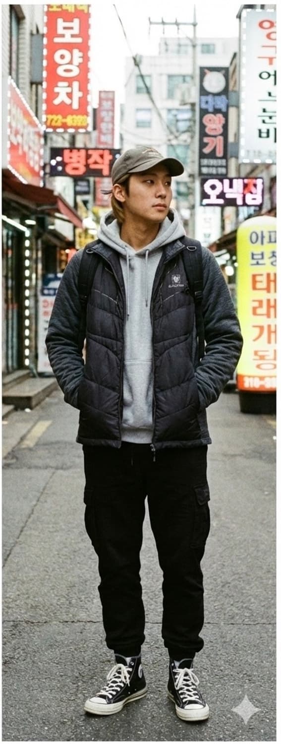 BLACKYAK 하이브리드 경량 패딩 자켓 105 상품이미지1