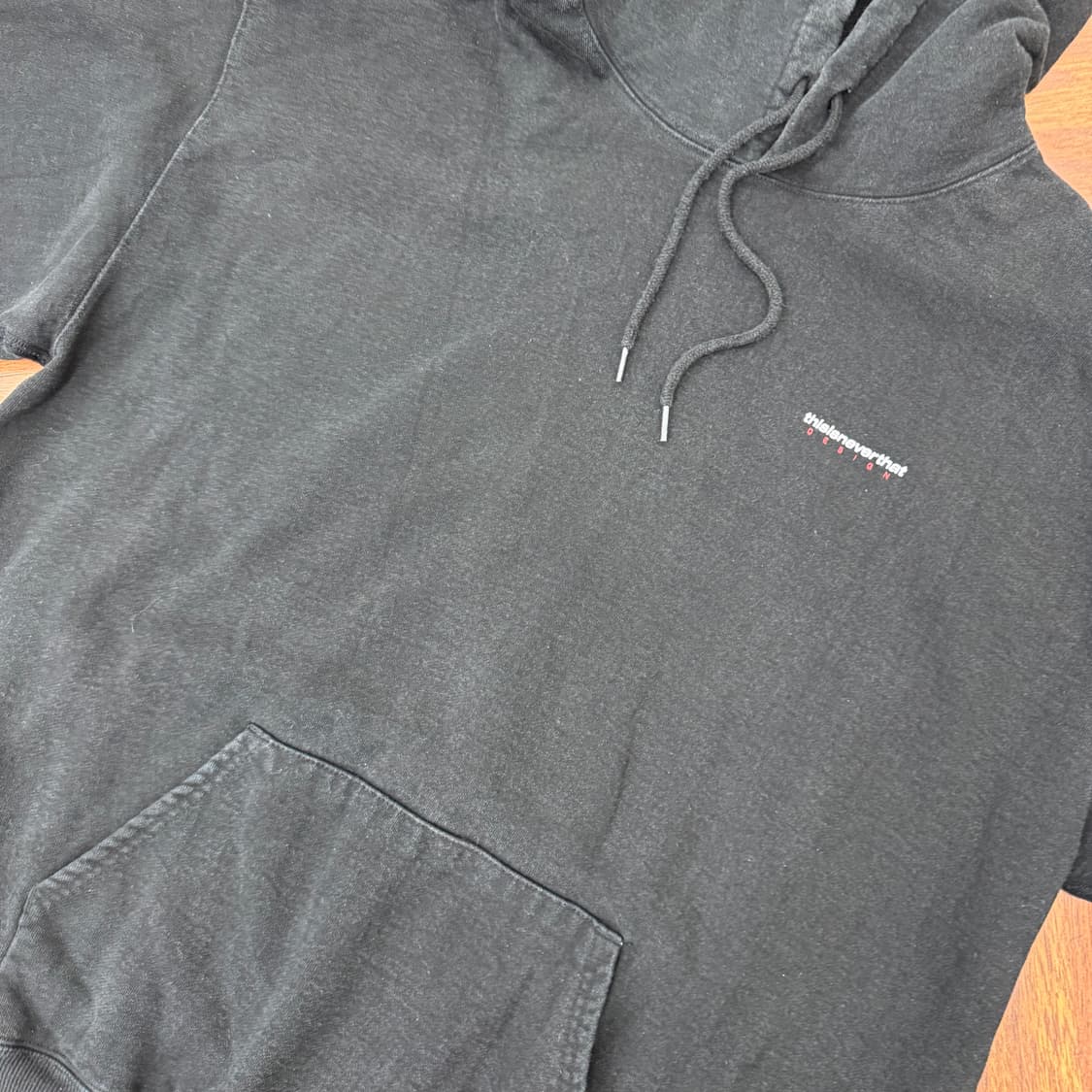 XL(110) 디스이즈네버댓 빅로고 후드 티셔츠  상품이미지5