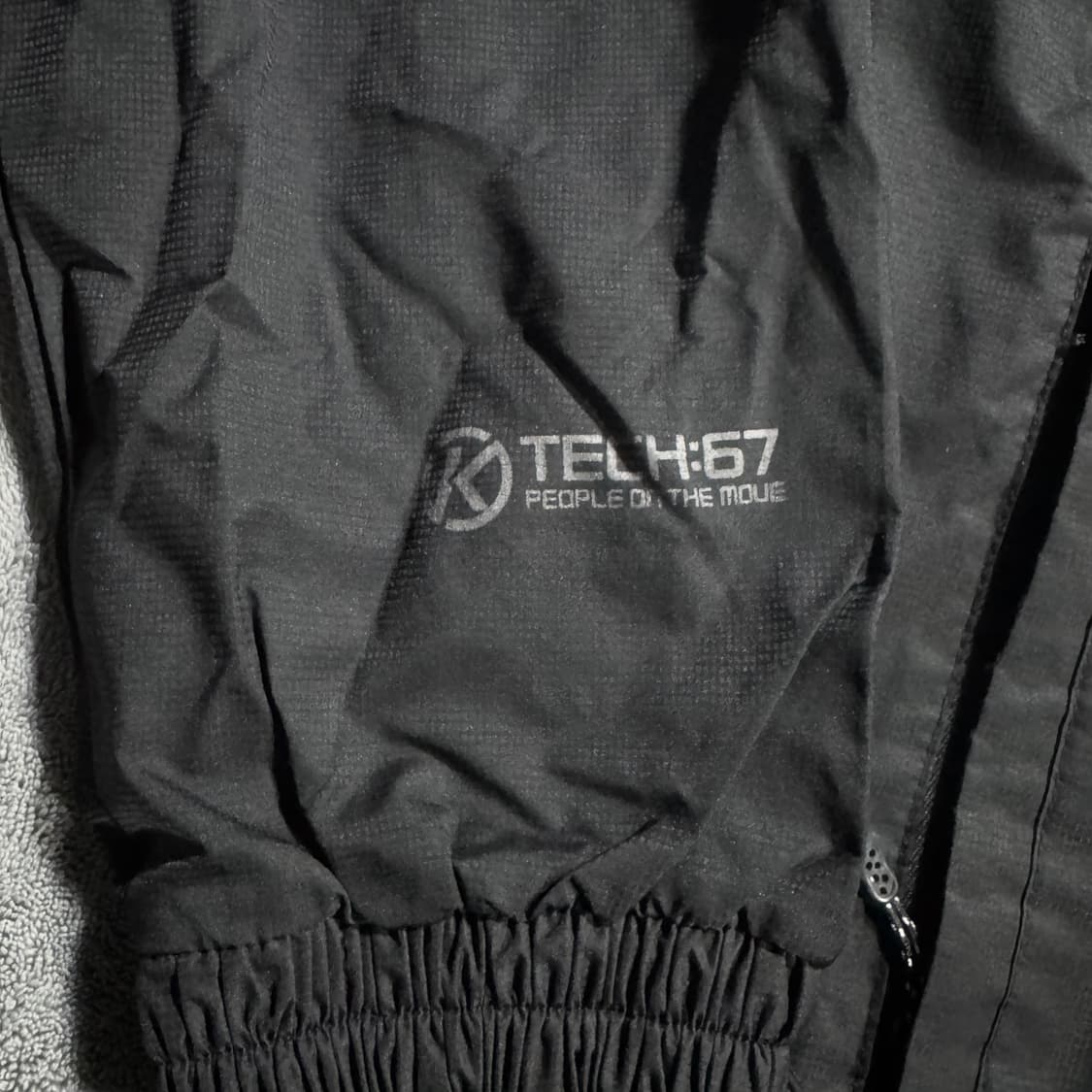 카파 블랙/그린 빈티지 바람막이 상품이미지3