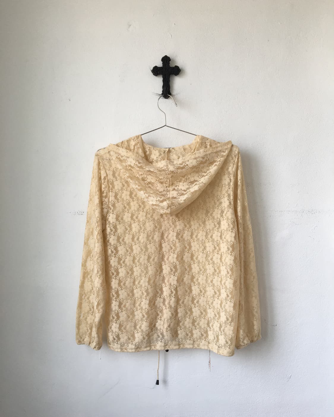Lace hood zip up 상품이미지3