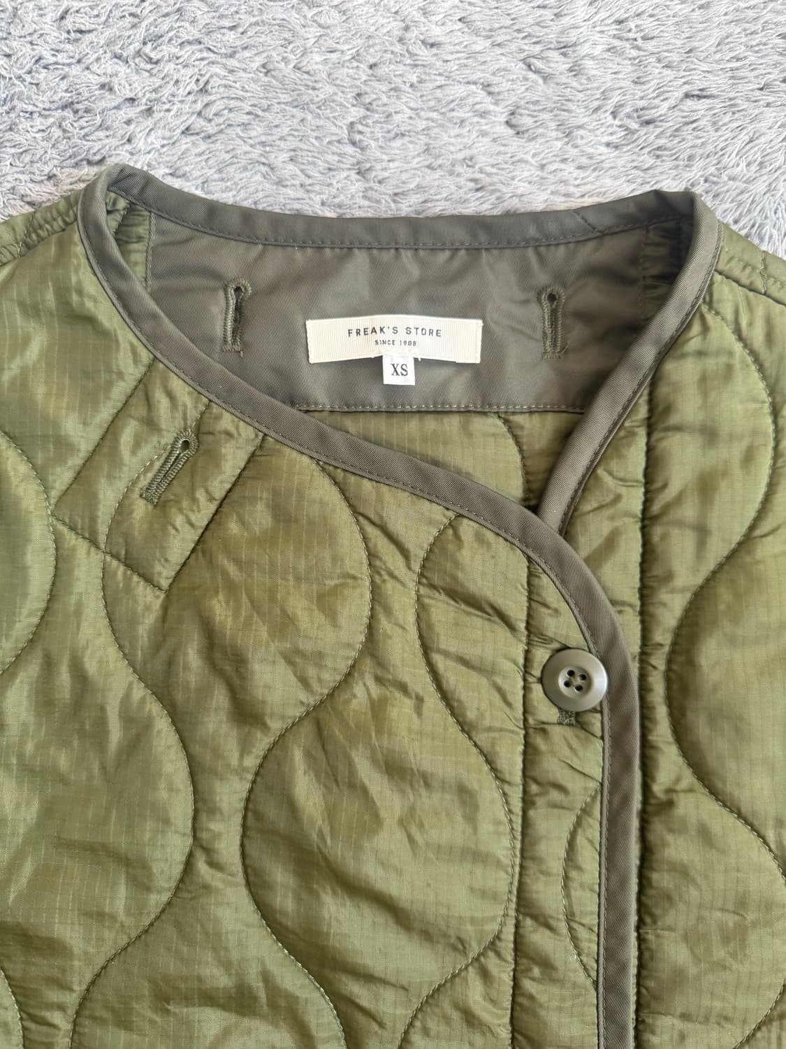 프릭스스토어 라이너코트 / F18-MTK-006 / 퀼팅 내피  XS 상품이미지3