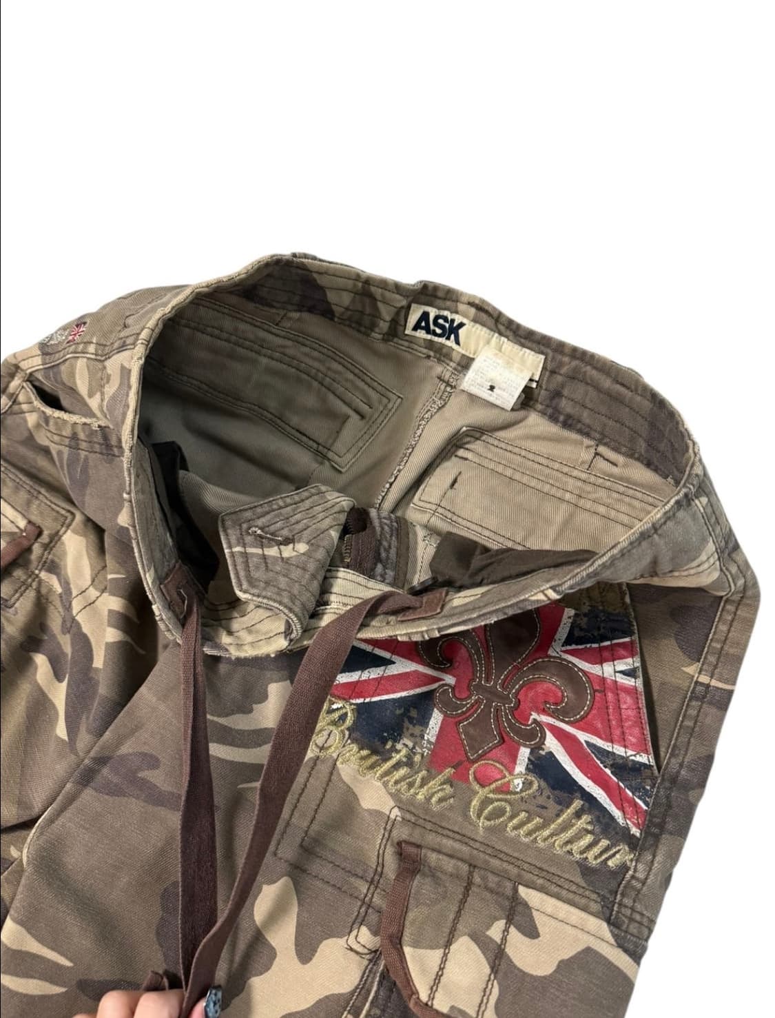 Ask 에스크 y2k 카모 카고팬츠 상품이미지3