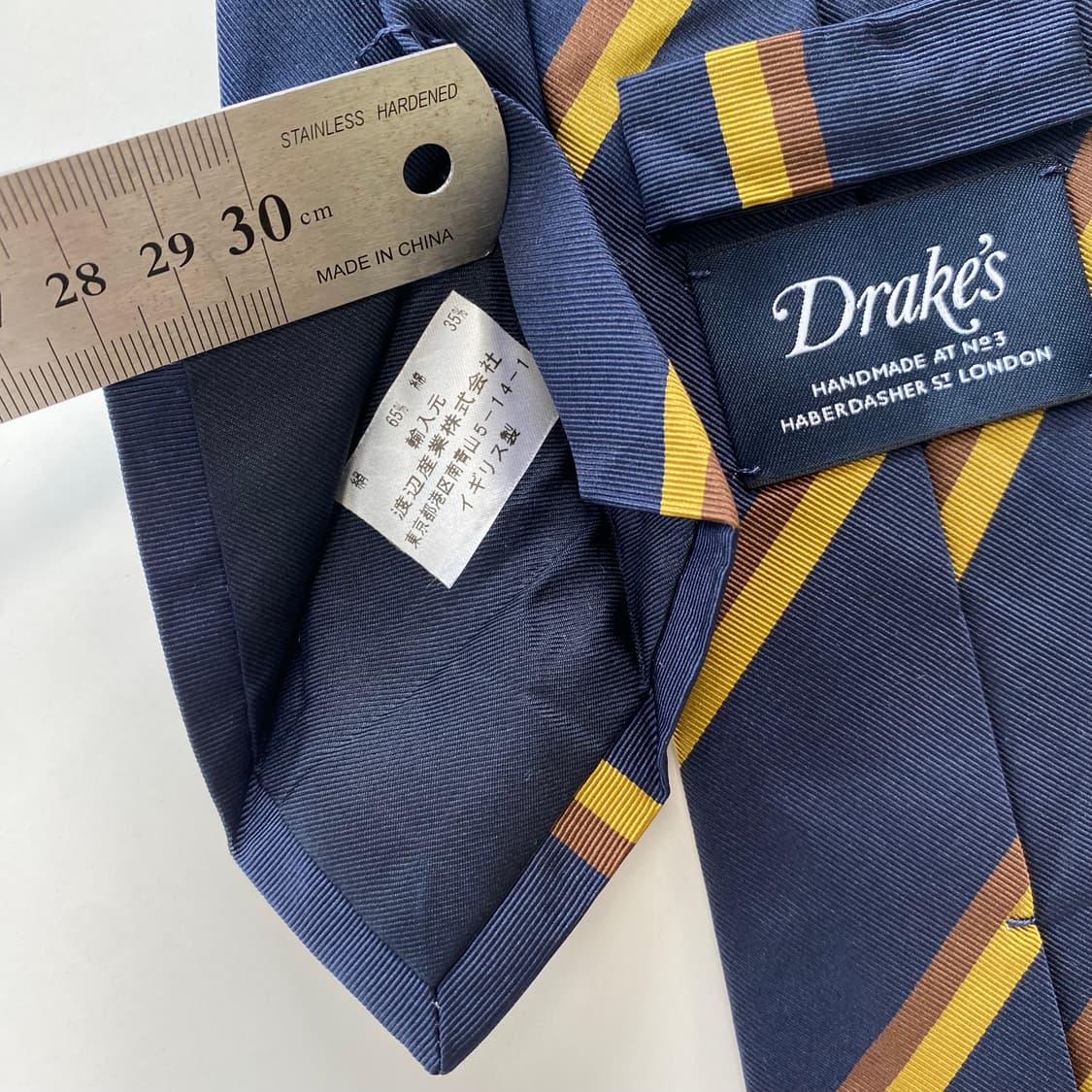 드레익스 명품 정품 넥타이 (Drakes) 8.3cm 상품이미지4