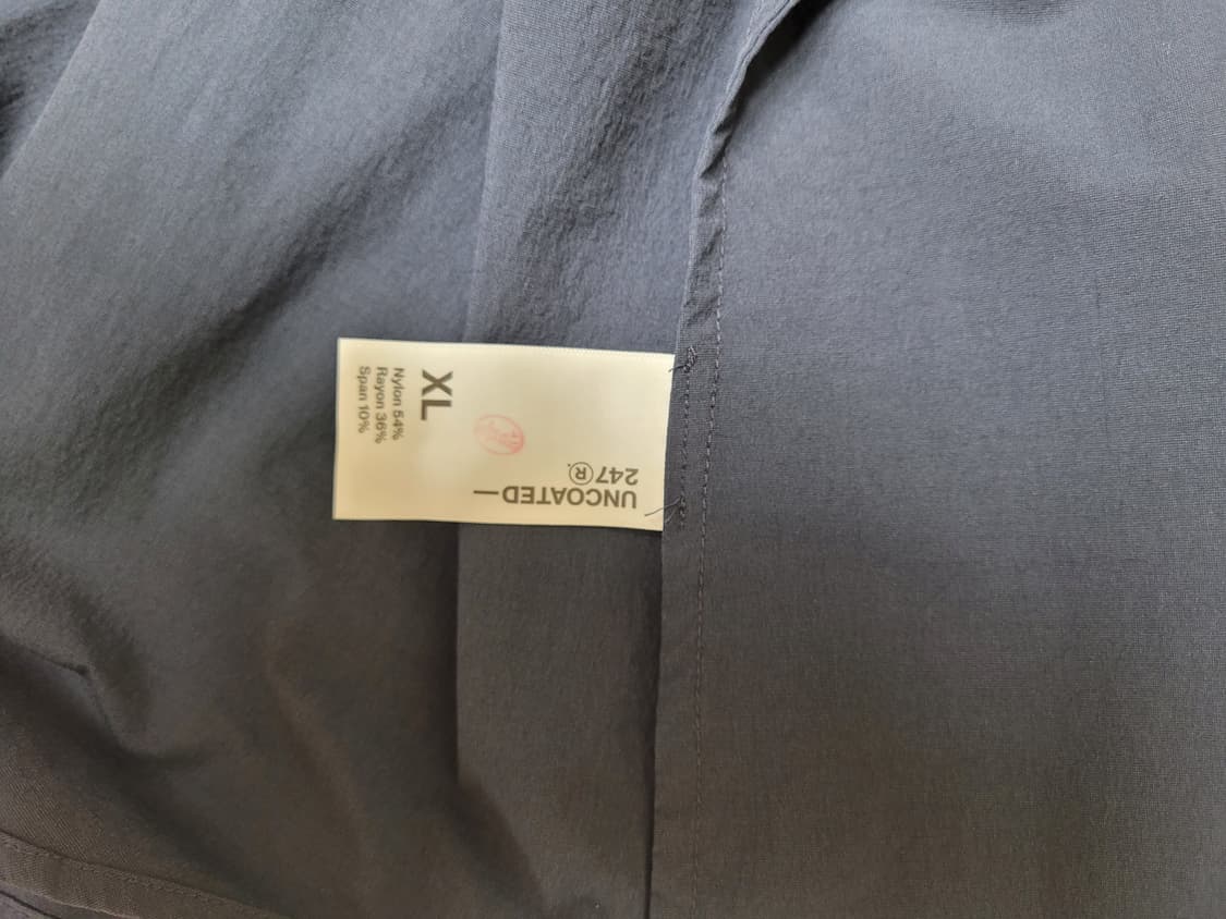 언코티드247 발란스셔츠 남자 XL 네이비 상품이미지10